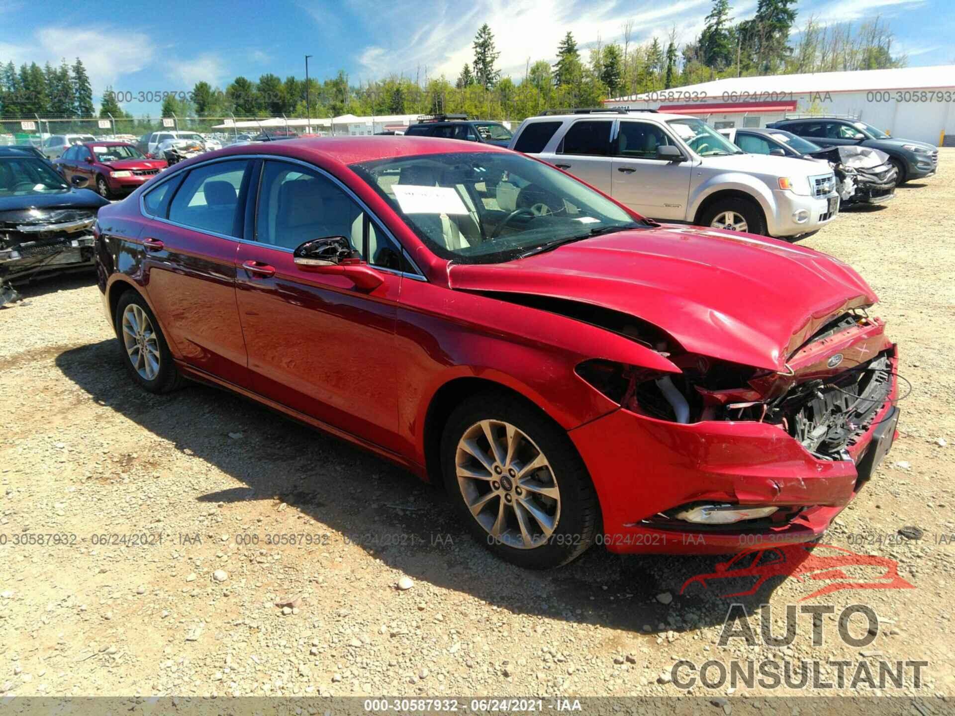FORD FUSION 2017 - 3FA6P0HD3HR131776