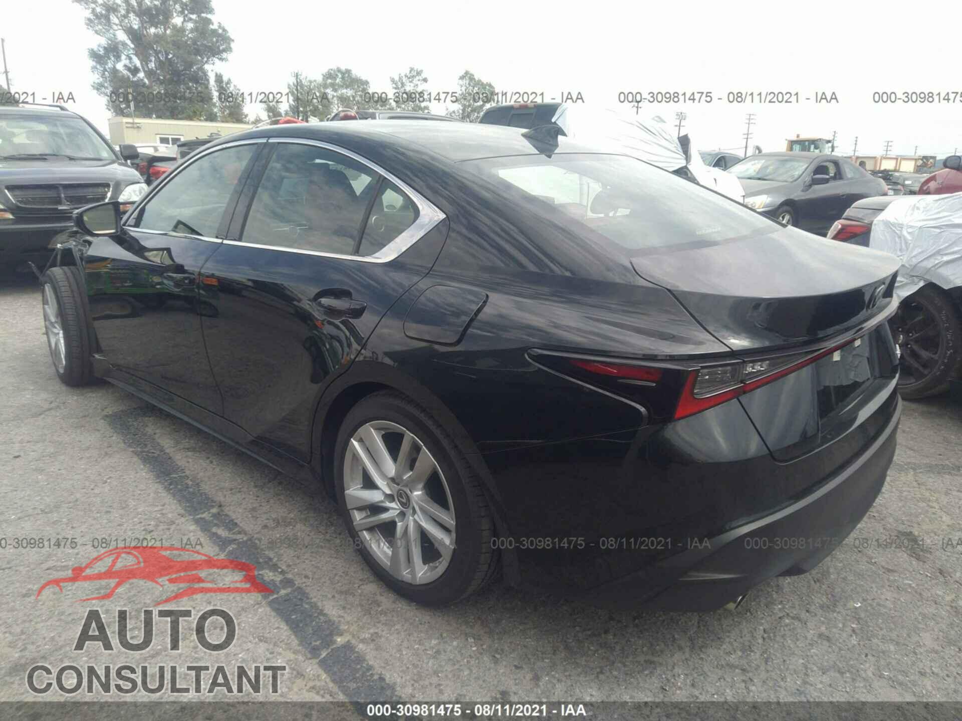 LEXUS IS 2021 - JTHAA1D2XM5113786