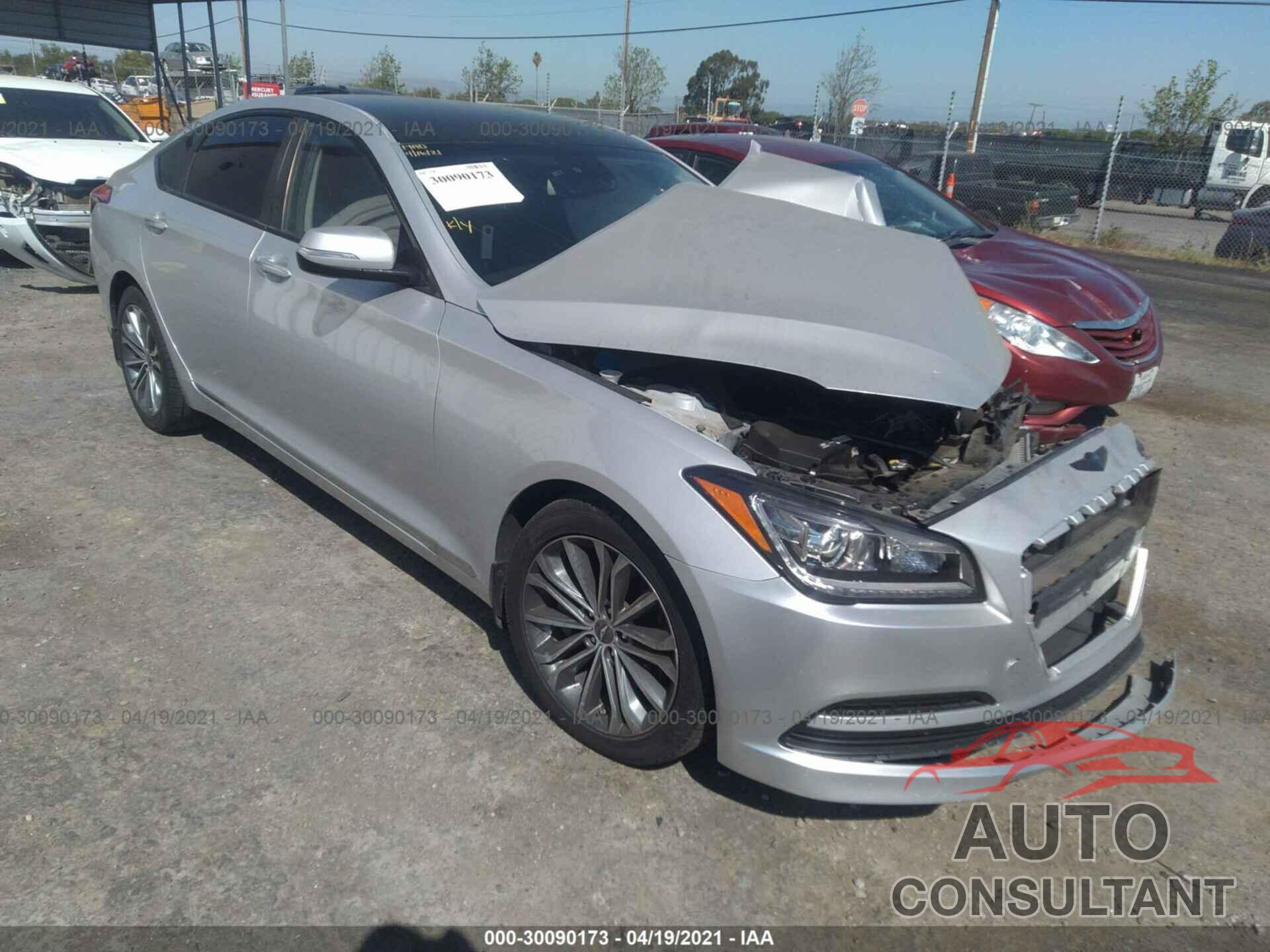 HYUNDAI GENESIS 2016 - KMHGN4JE6GU140750