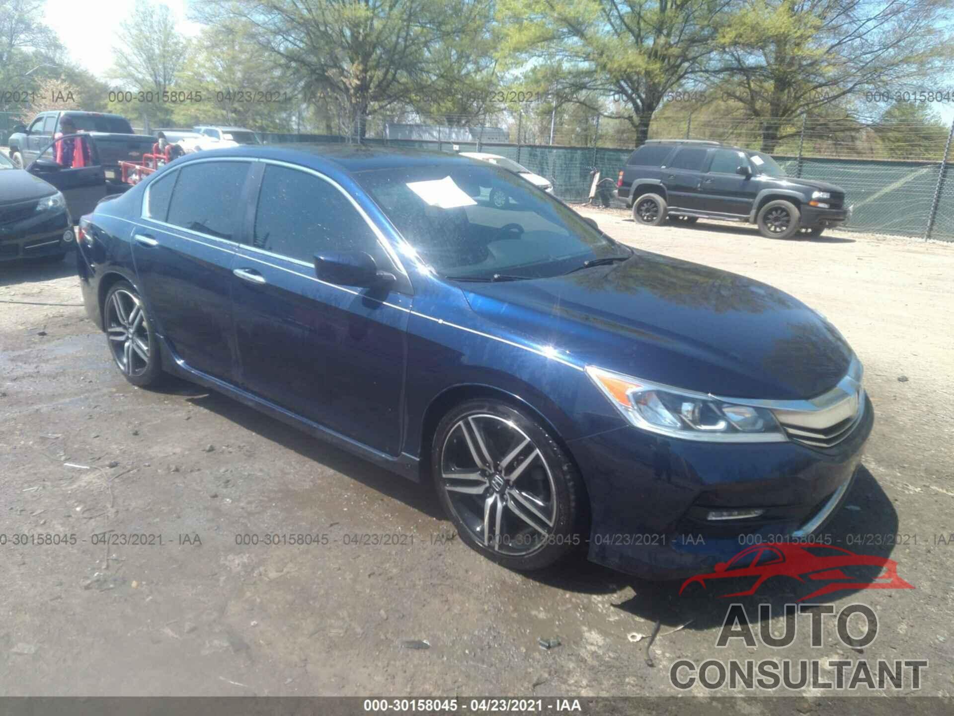 HONDA ACCORD SEDAN 2016 - 1HGCR2F50GA185870