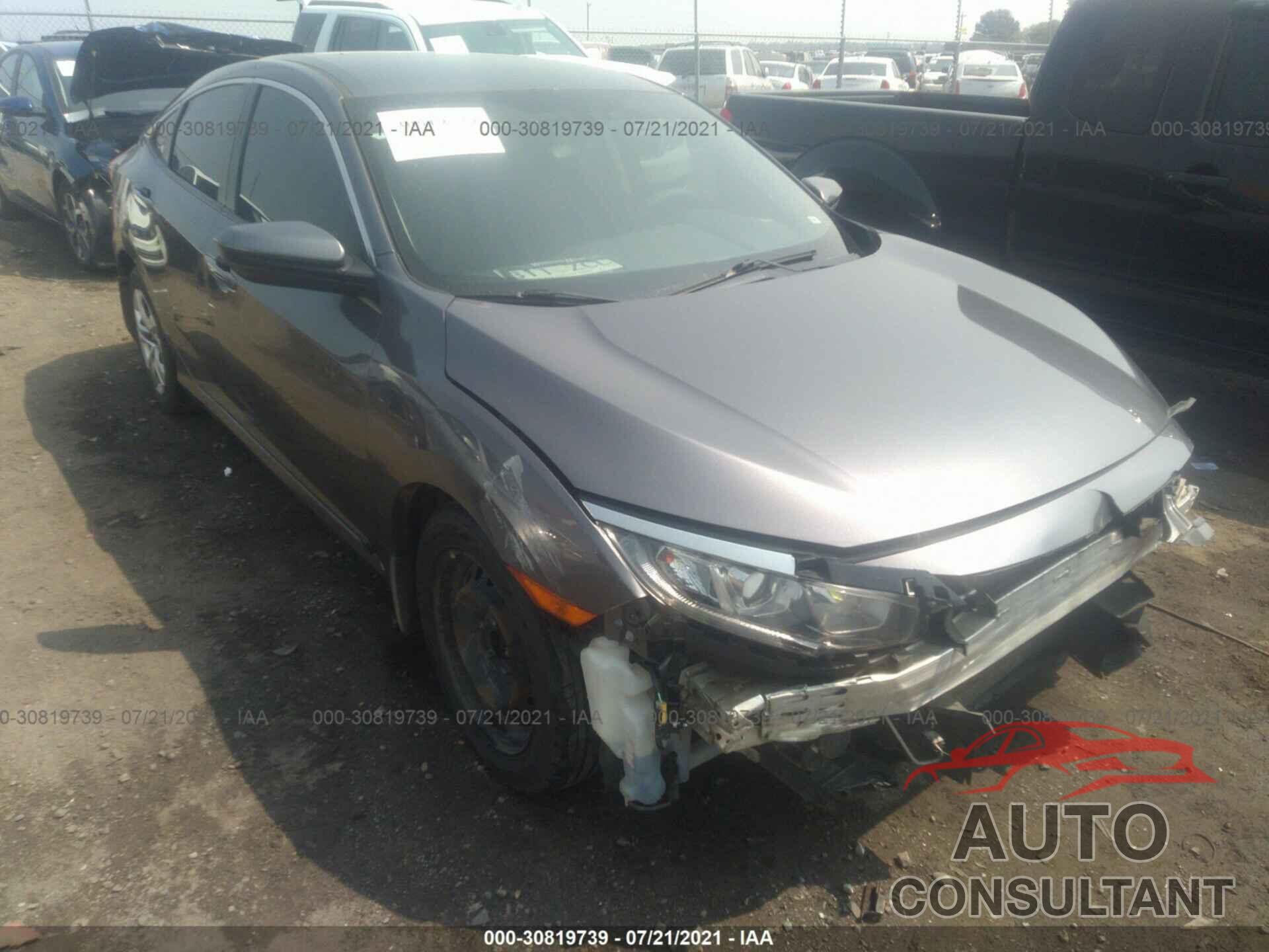 HONDA CIVIC SEDAN 2016 - 19XFC2F52GE063585