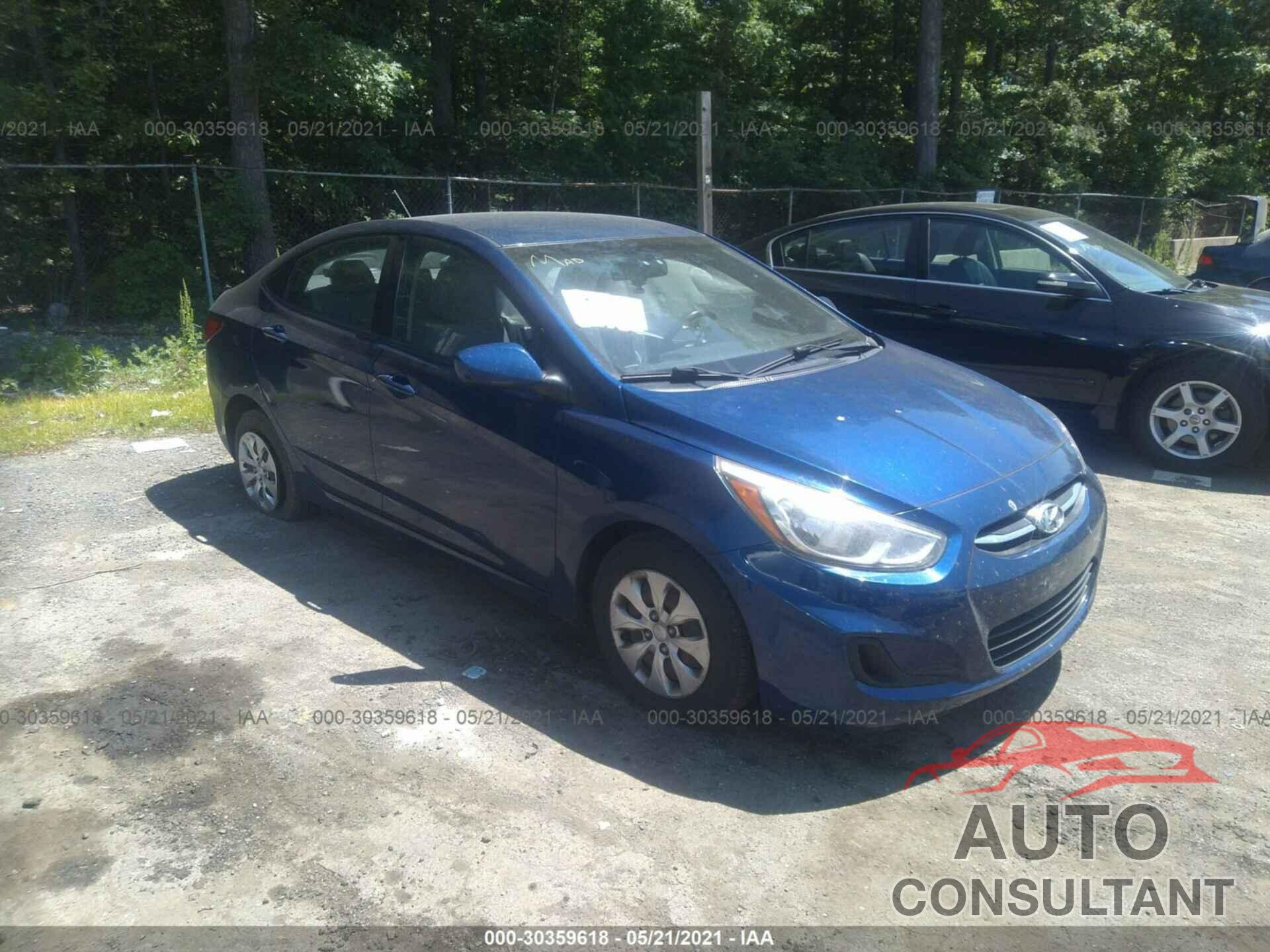 HYUNDAI ACCENT 2016 - KMHCT4AE8GU011378