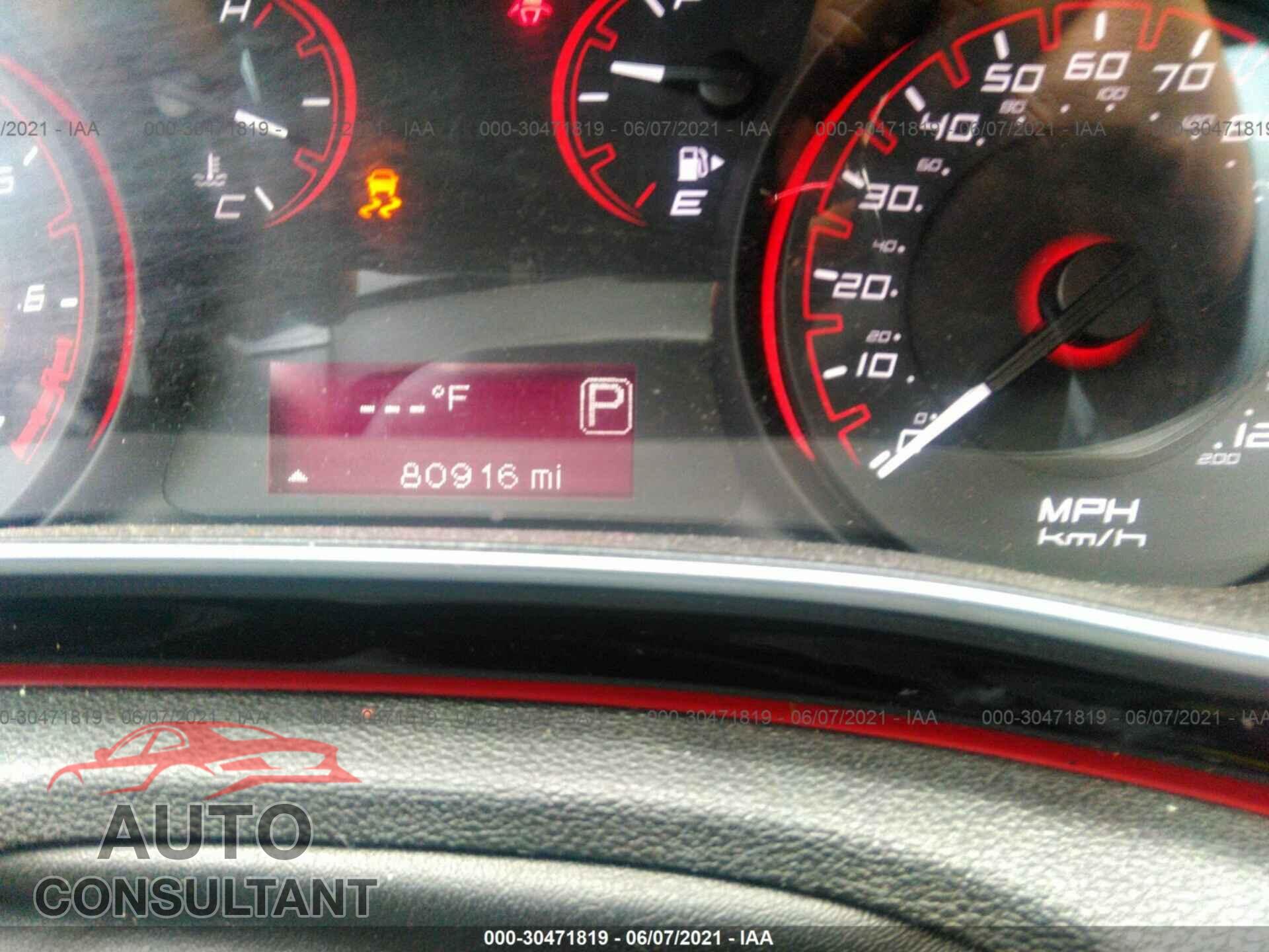 DODGE DART 2016 - 1C3CDFAA9GD643725