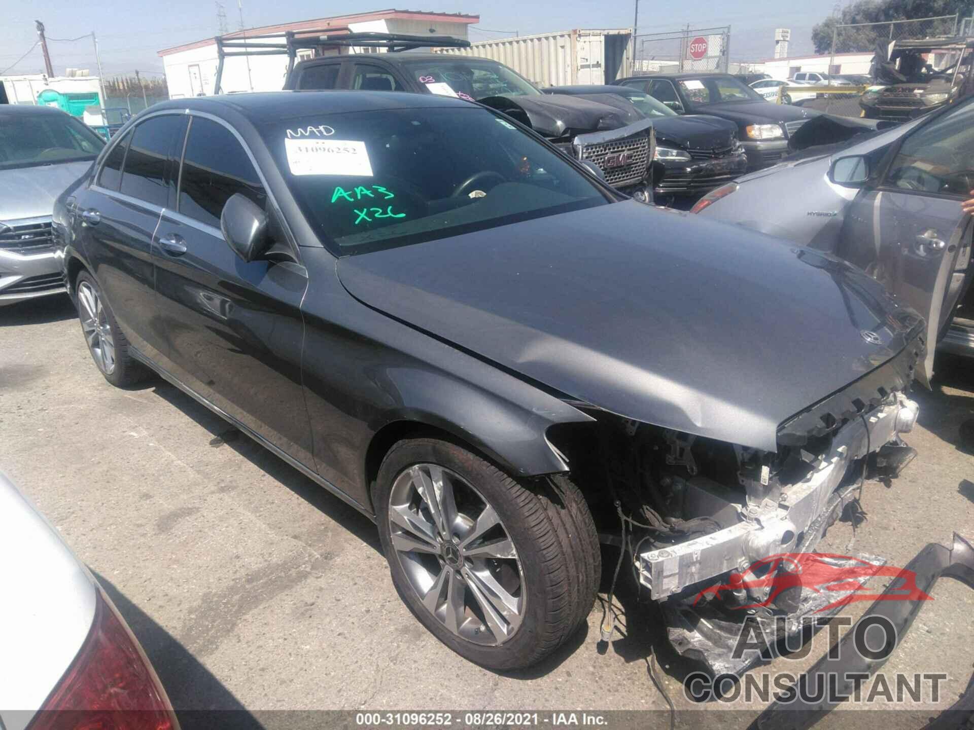 MERCEDES-BENZ C-CLASS 2018 - WDDWF4JB8JR352522