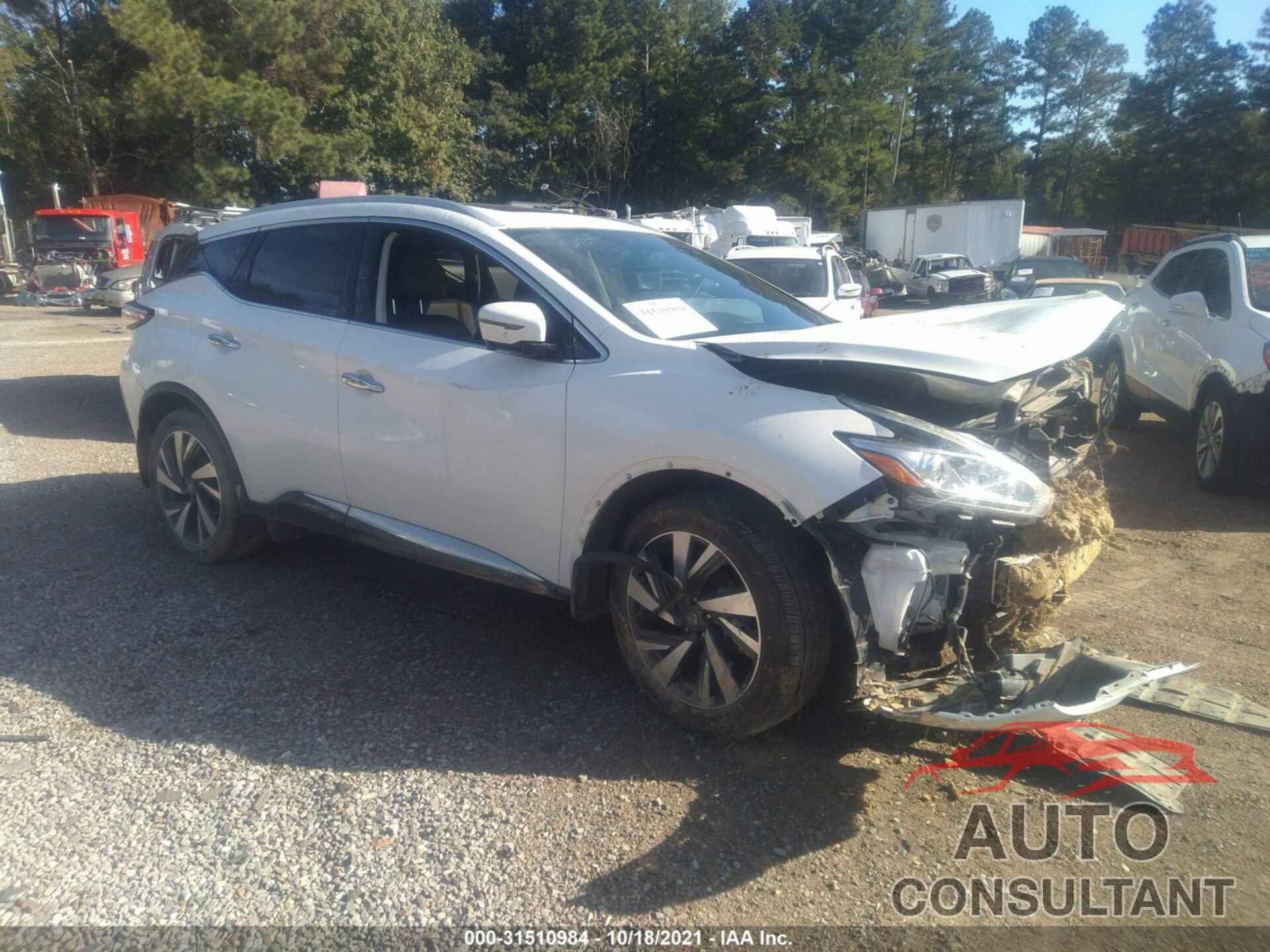 NISSAN MURANO 2017 - 5N1AZ2MG4HN112131