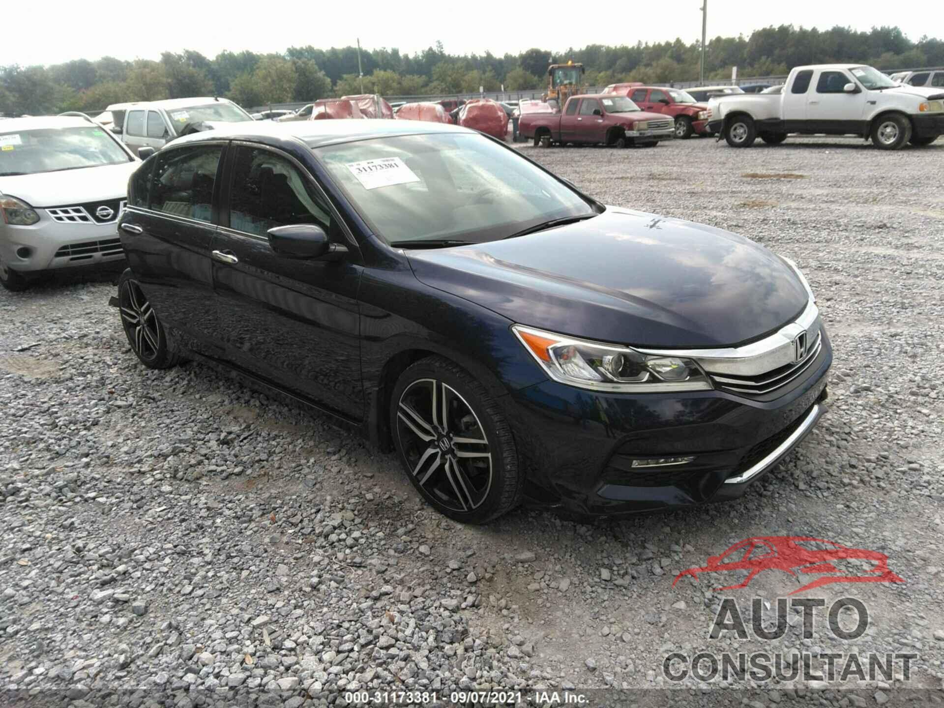 HONDA ACCORD SEDAN 2017 - 1HGCR2F51HA244040