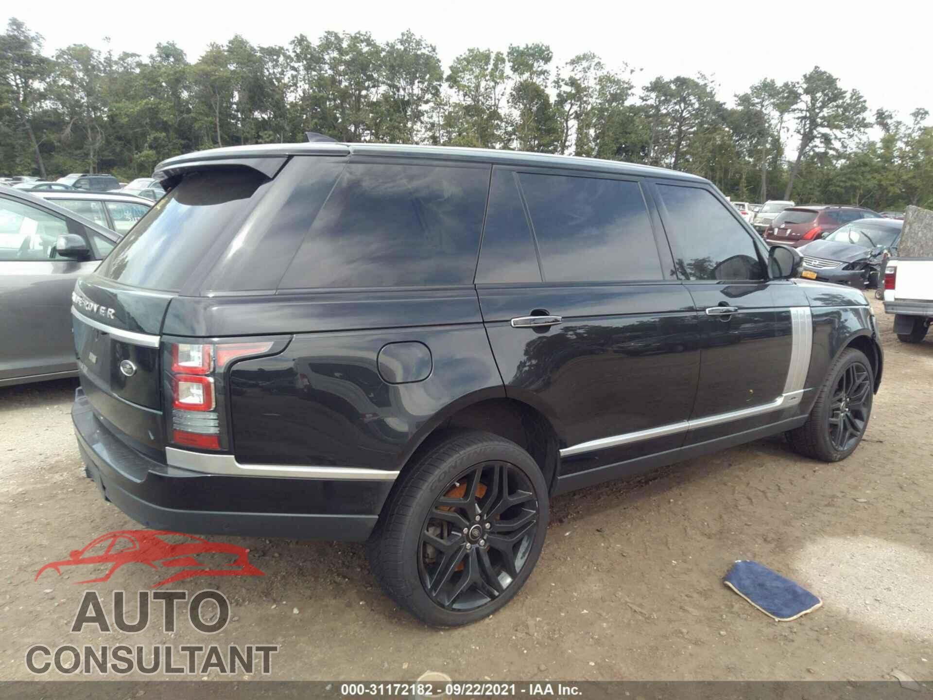 LAND ROVER RANGE ROVER 2017 - SALGV5FE2HA346470