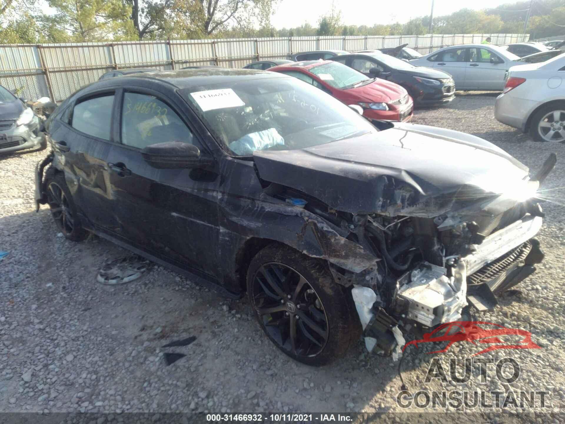 HONDA CIVIC HATCHBACK 2021 - SHHFK7H44MU214435