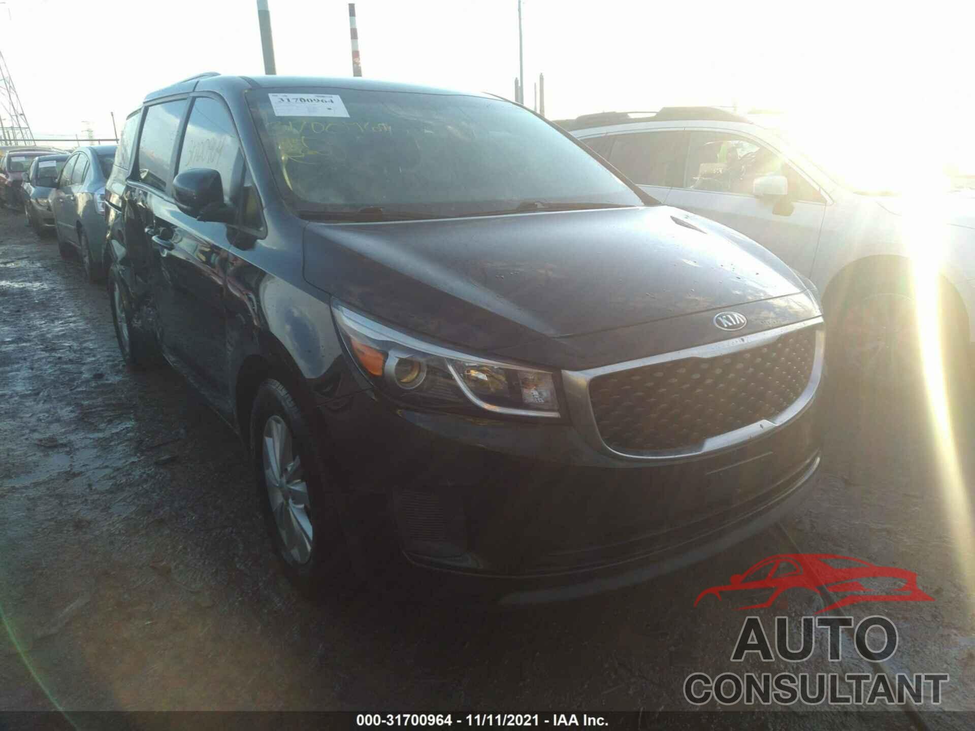 KIA SEDONA 2017 - KNDMB5C18H6313772