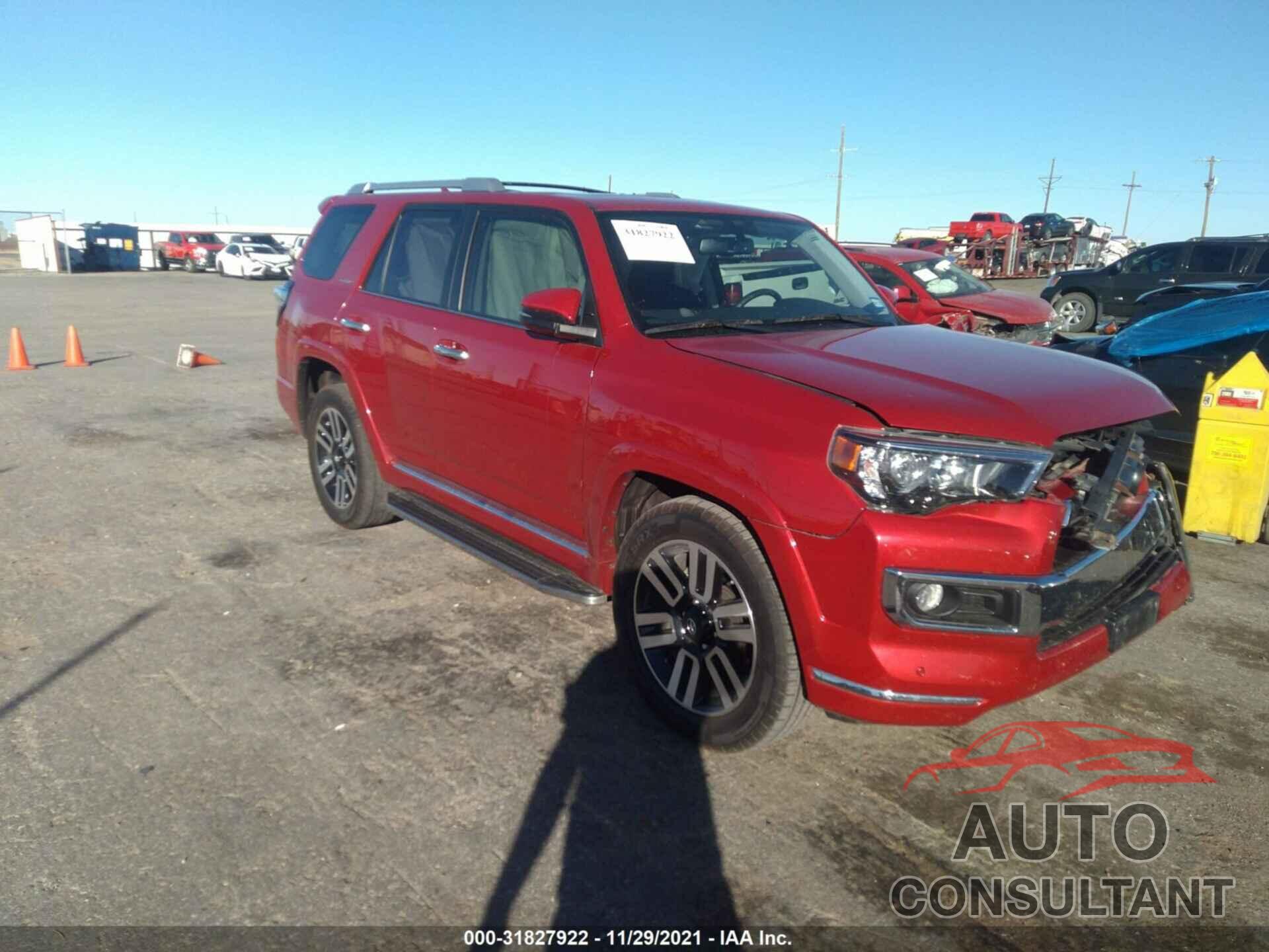 TOYOTA 4RUNNER 2017 - JTEZU5JR6H5154938