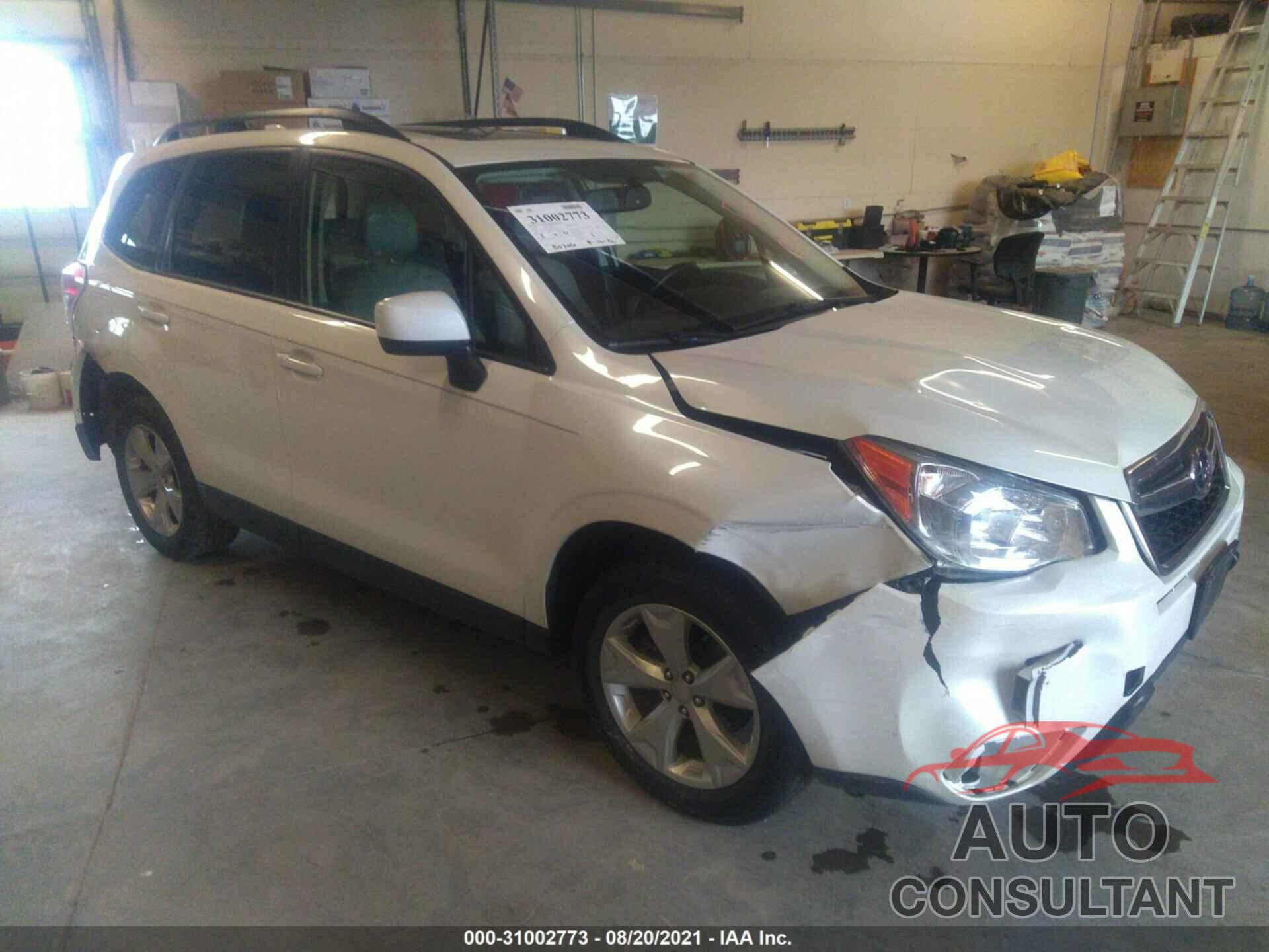 SUBARU FORESTER 2016 - JF2SJADC5GH454418