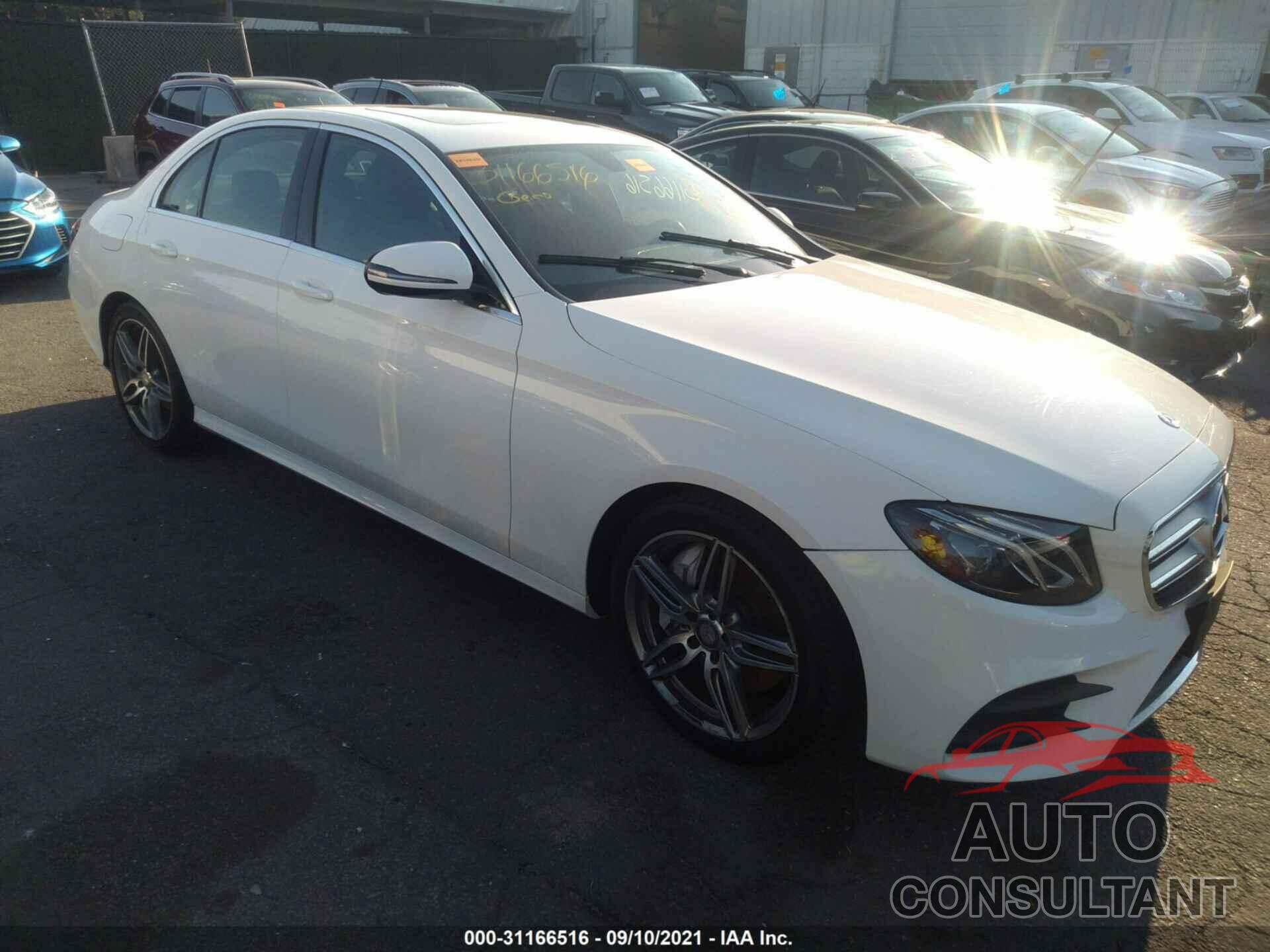 MERCEDES-BENZ E-CLASS 2017 - WDDZF4JB4HA102085