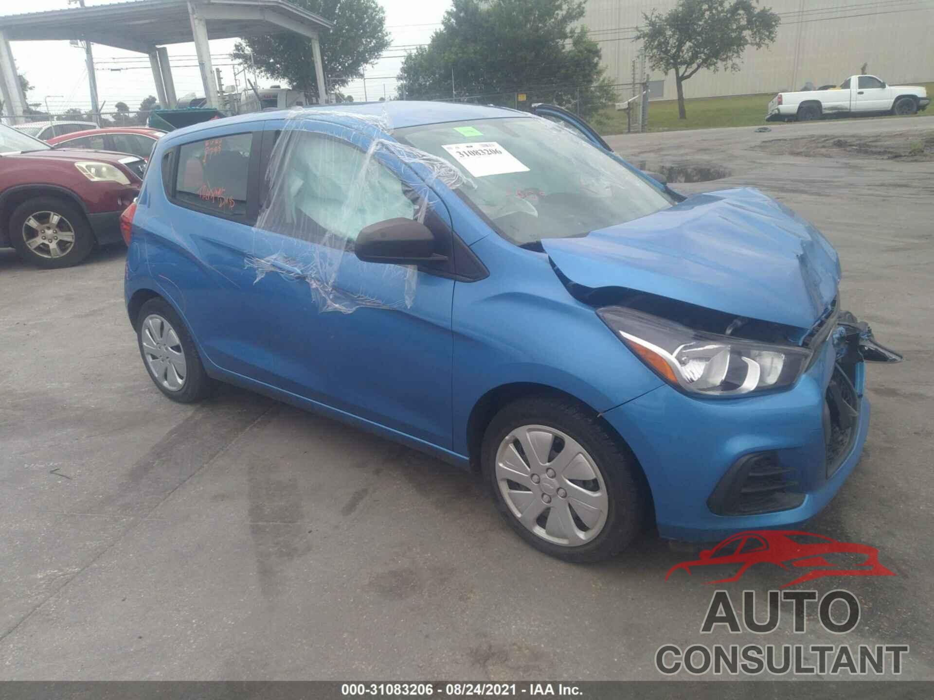 CHEVROLET SPARK 2018 - KL8CB6SA5JC452406
