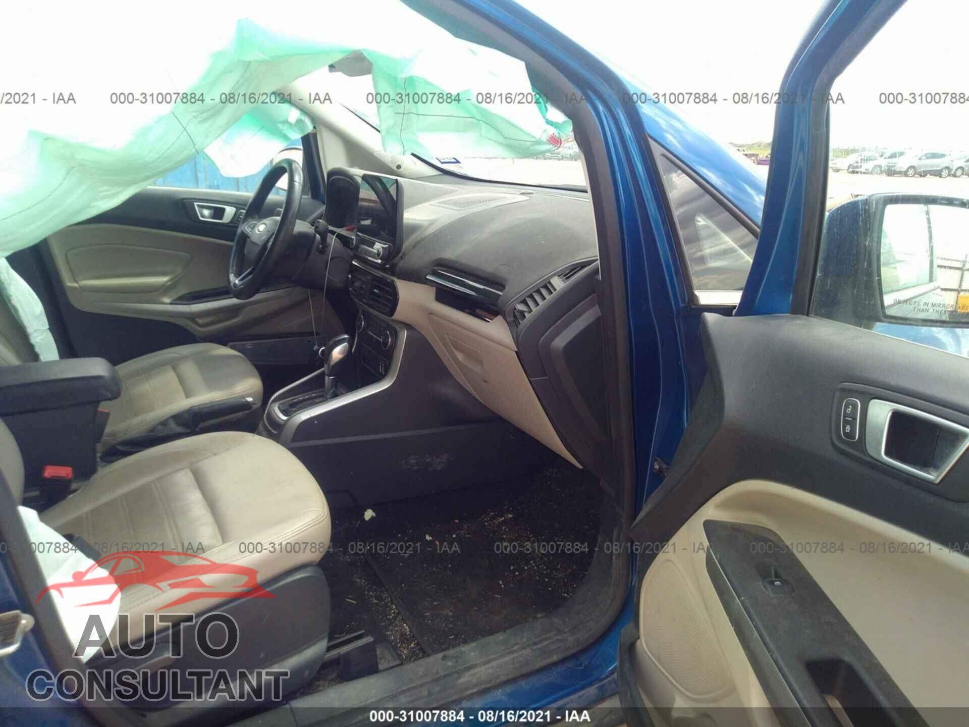 FORD ECOSPORT 2019 - MAJ6S3KL4KC252662