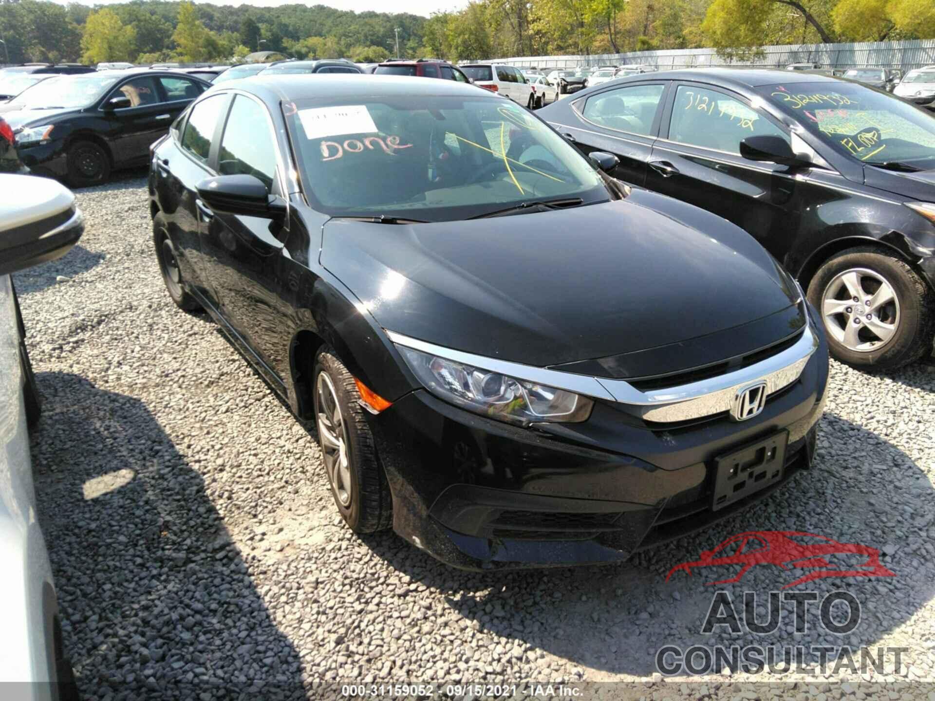 HONDA CIVIC SEDAN 2018 - 2HGFC2F59JH501516