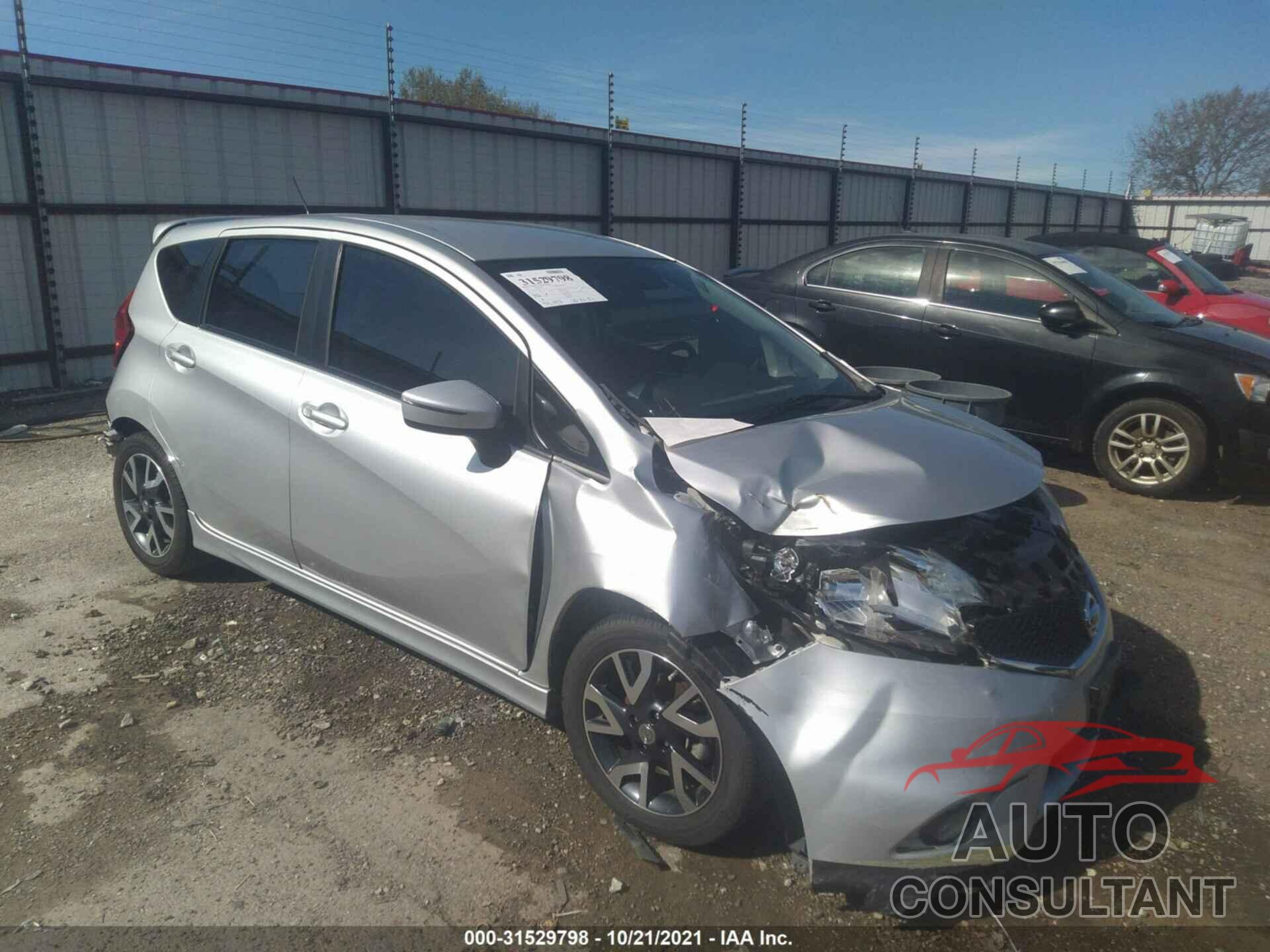 NISSAN VERSA NOTE 2016 - 3N1CE2CPXGL377101