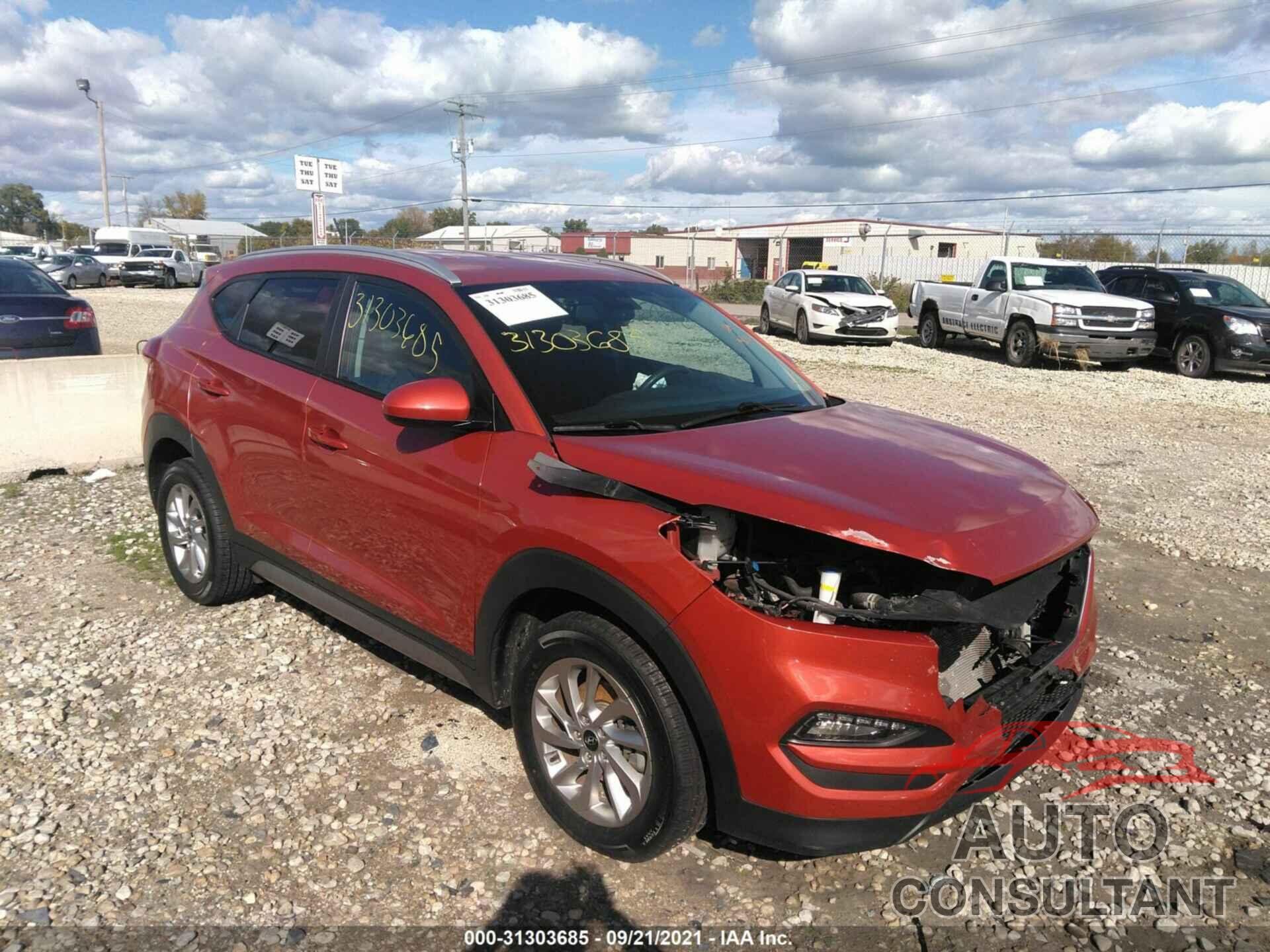 HYUNDAI TUCSON 2017 - KM8J3CA44HU302020