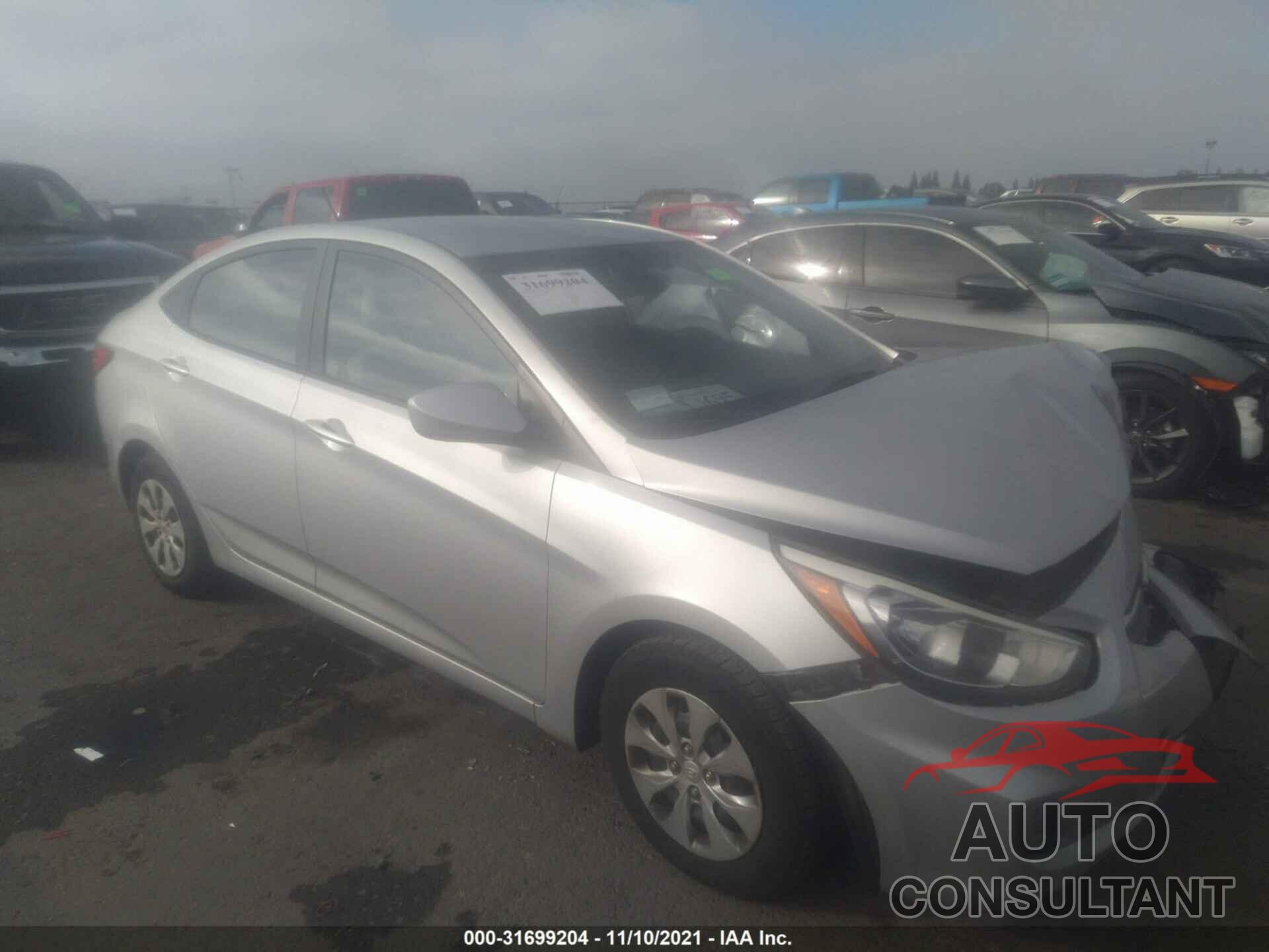 HYUNDAI ACCENT 2016 - KMHCT4AE5GU967417