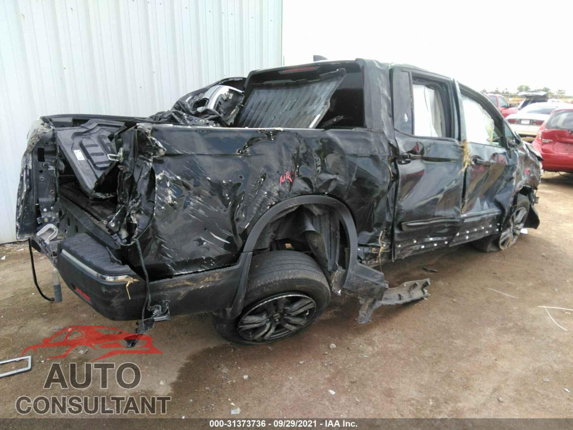 HONDA RIDGELINE 2017 - 5FPYK2F11HB011537