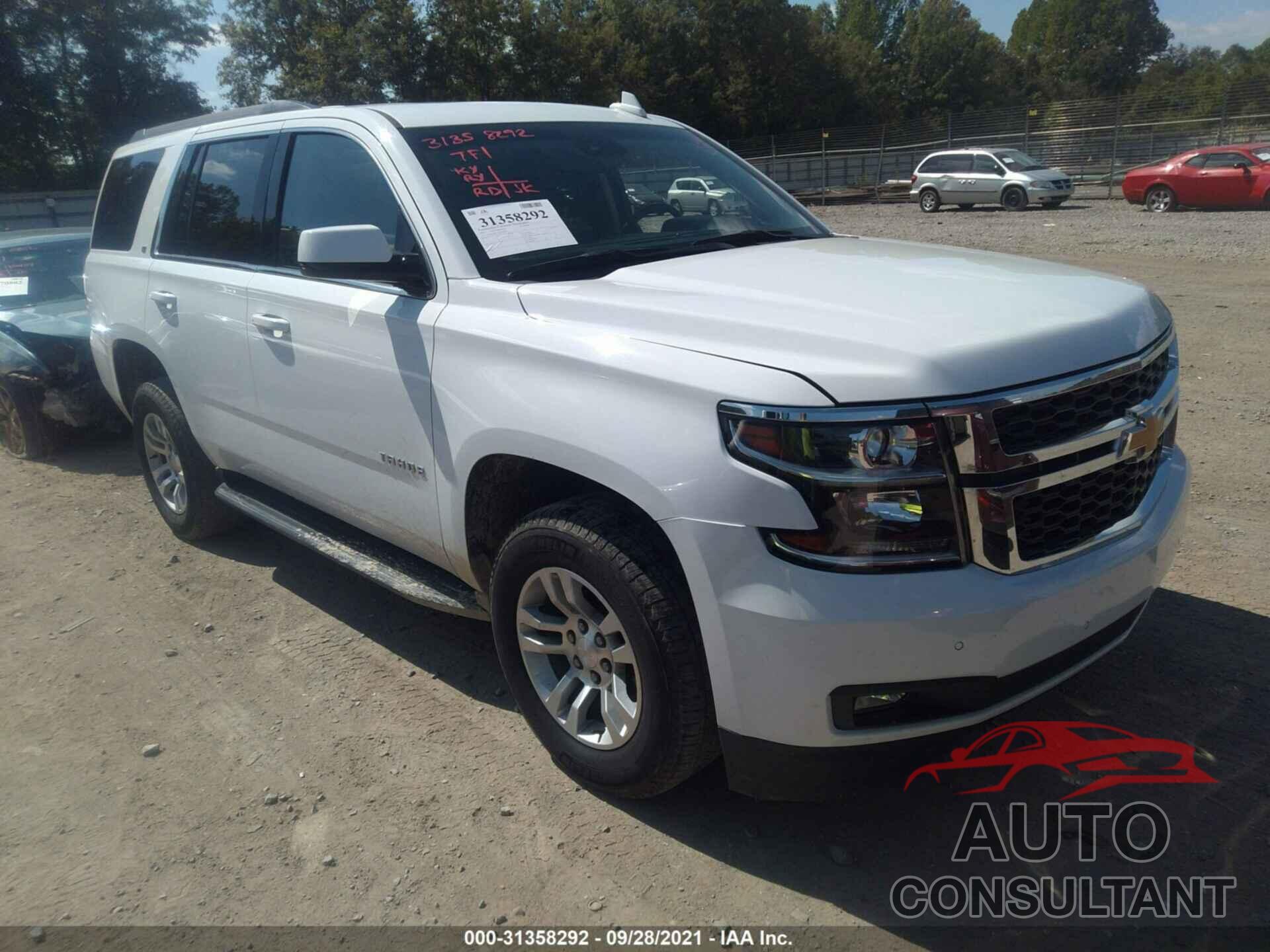 CHEVROLET TAHOE 2019 - 1GNSKBKC1KR394605