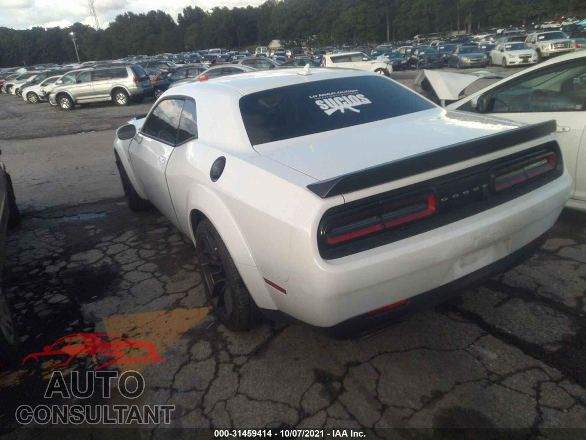 DODGE CHALLENGER 2019 - 2C3CDZFJ3KH759024