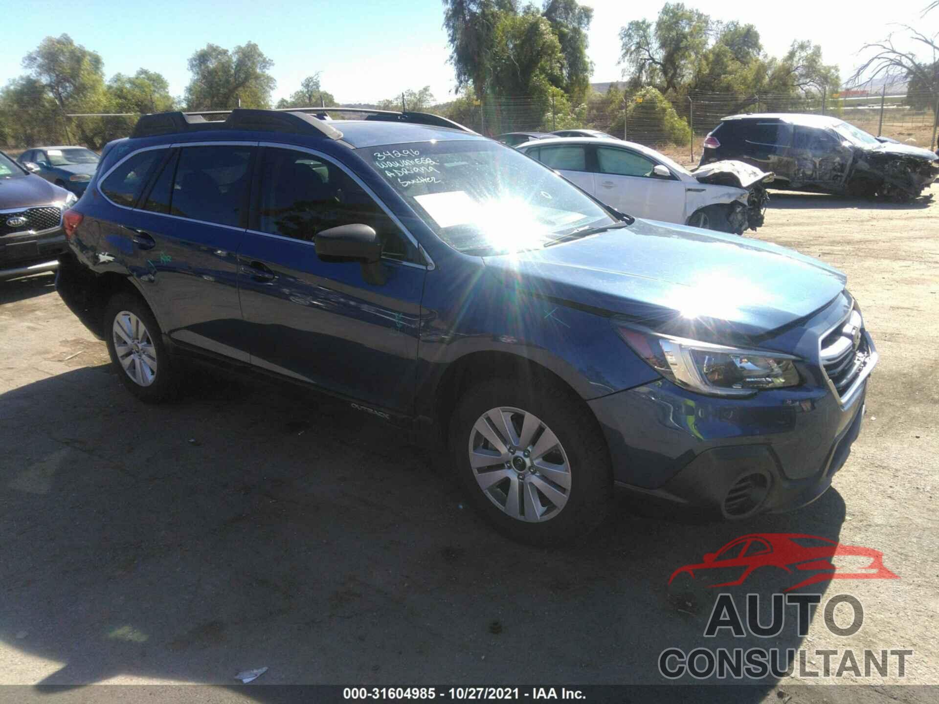 SUBARU OUTBACK 2019 - 4S4BSABC5K3277126