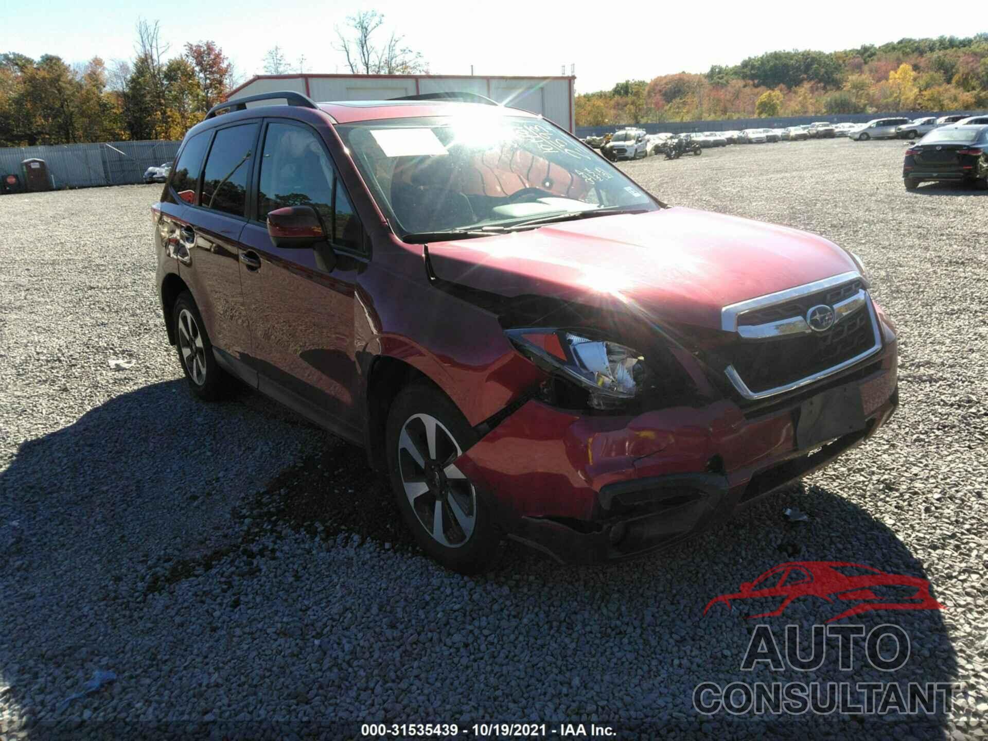 SUBARU FORESTER 2017 - JF2SJAGC4HH592593