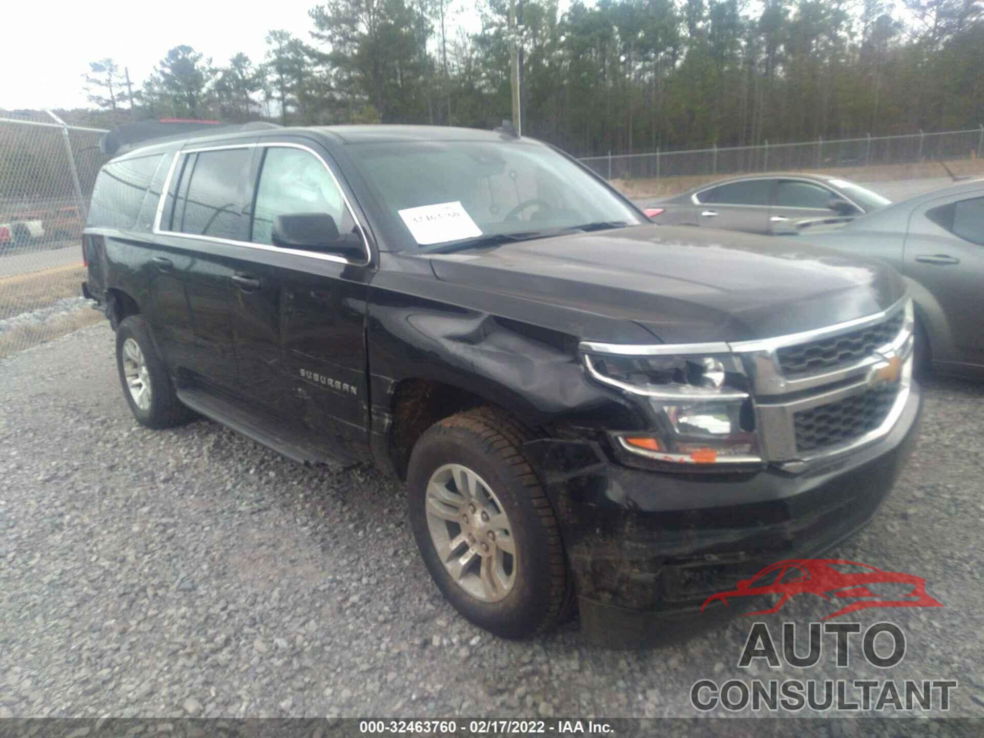 CHEVROLET SUBURBAN 2019 - 1GNSCHKC0KR124488