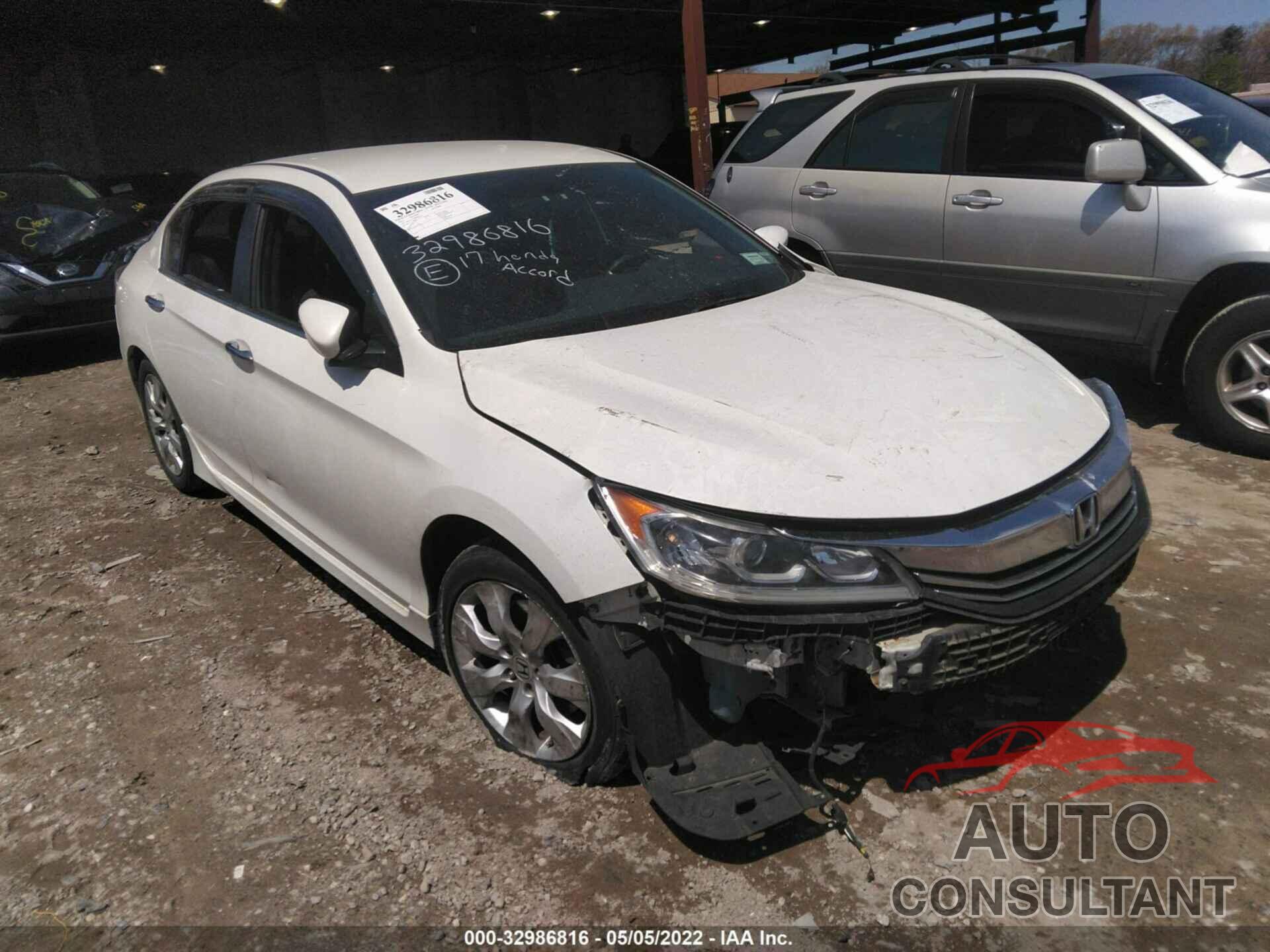 HONDA ACCORD SEDAN 2017 - 1HGCR2F51HA055436