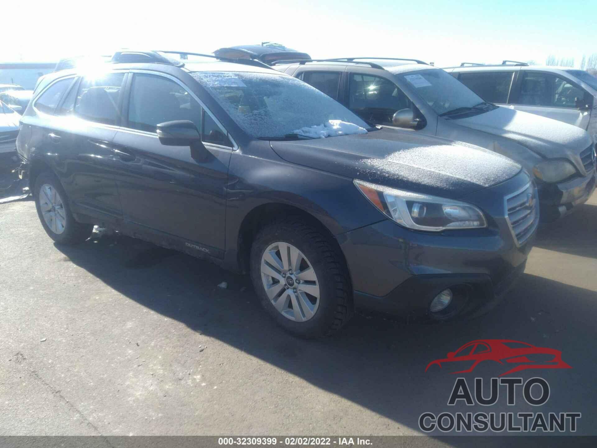 SUBARU OUTBACK 2016 - 4S4BSAFCXG3331909