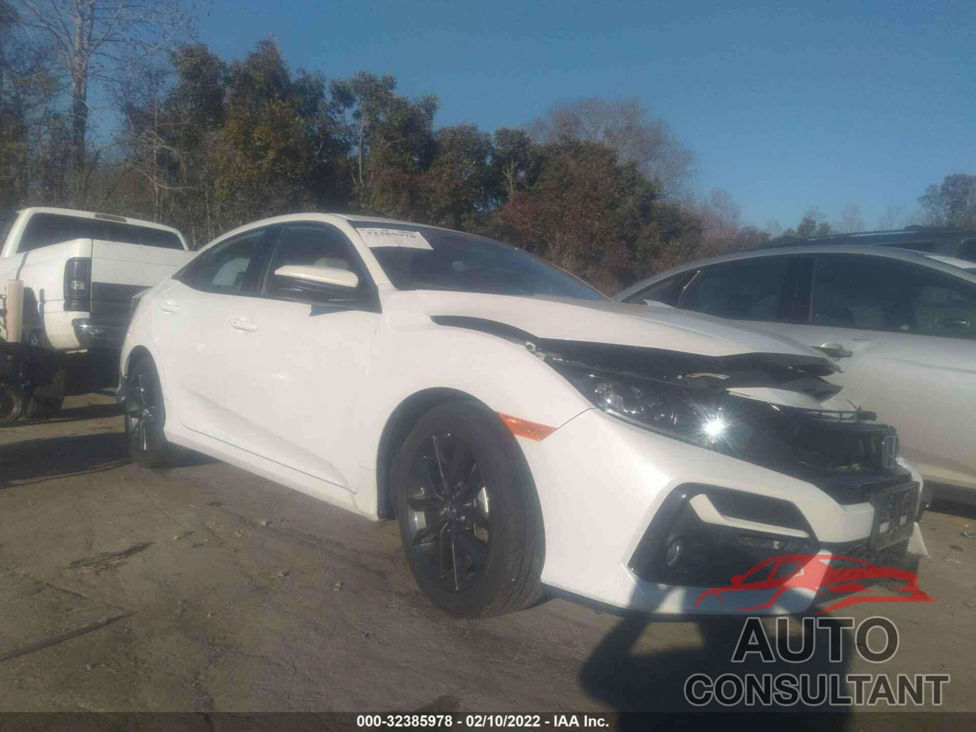 HONDA CIVIC HATCHBACK 2020 - SHHFK7H88LU401713