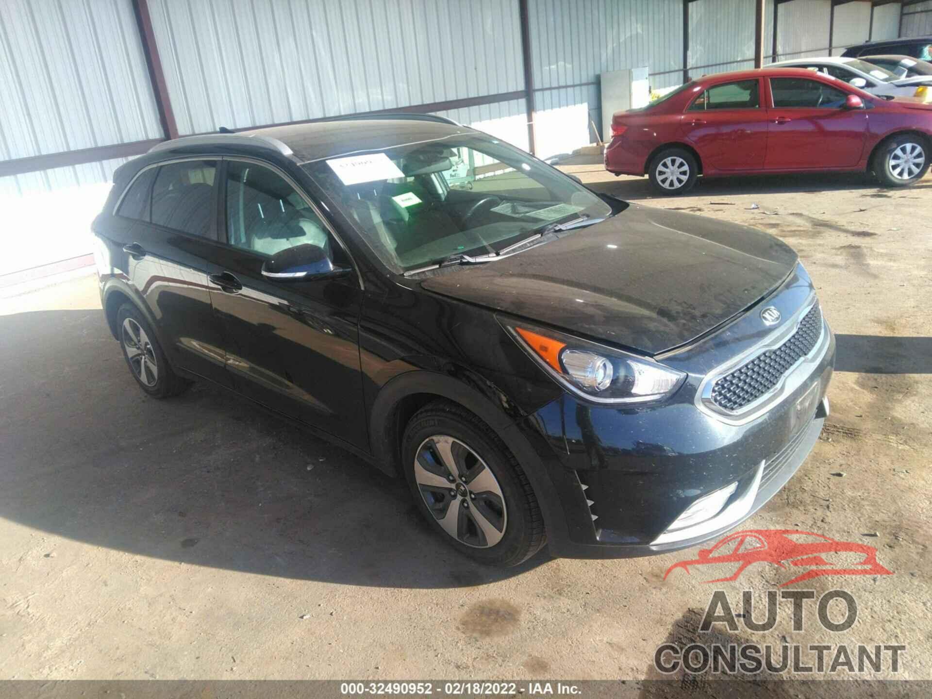 KIA NIRO 2017 - KNDCC3LC2H5057603