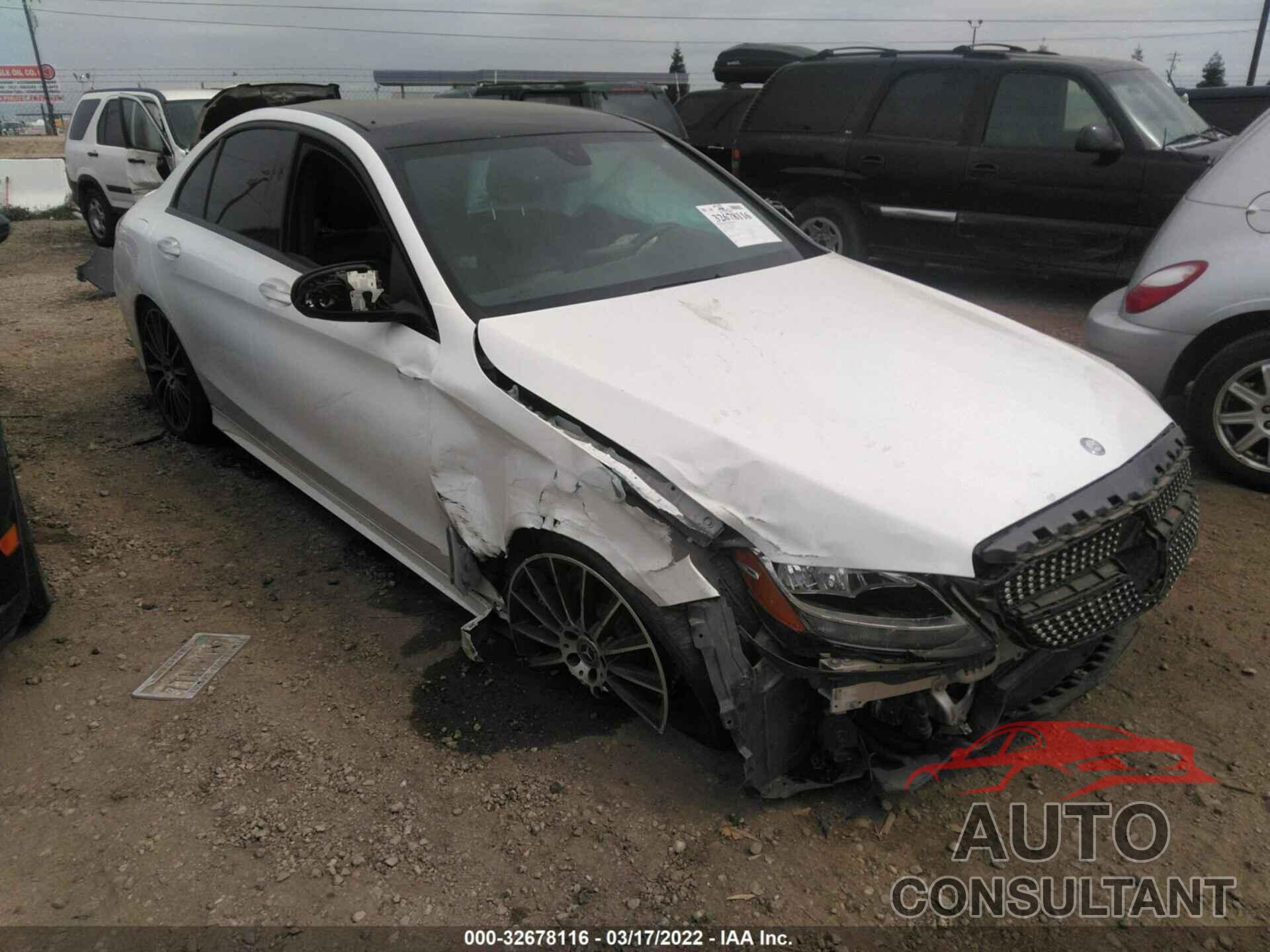 MERCEDES-BENZ C-CLASS 2017 - 55SWF4JB5HU217748