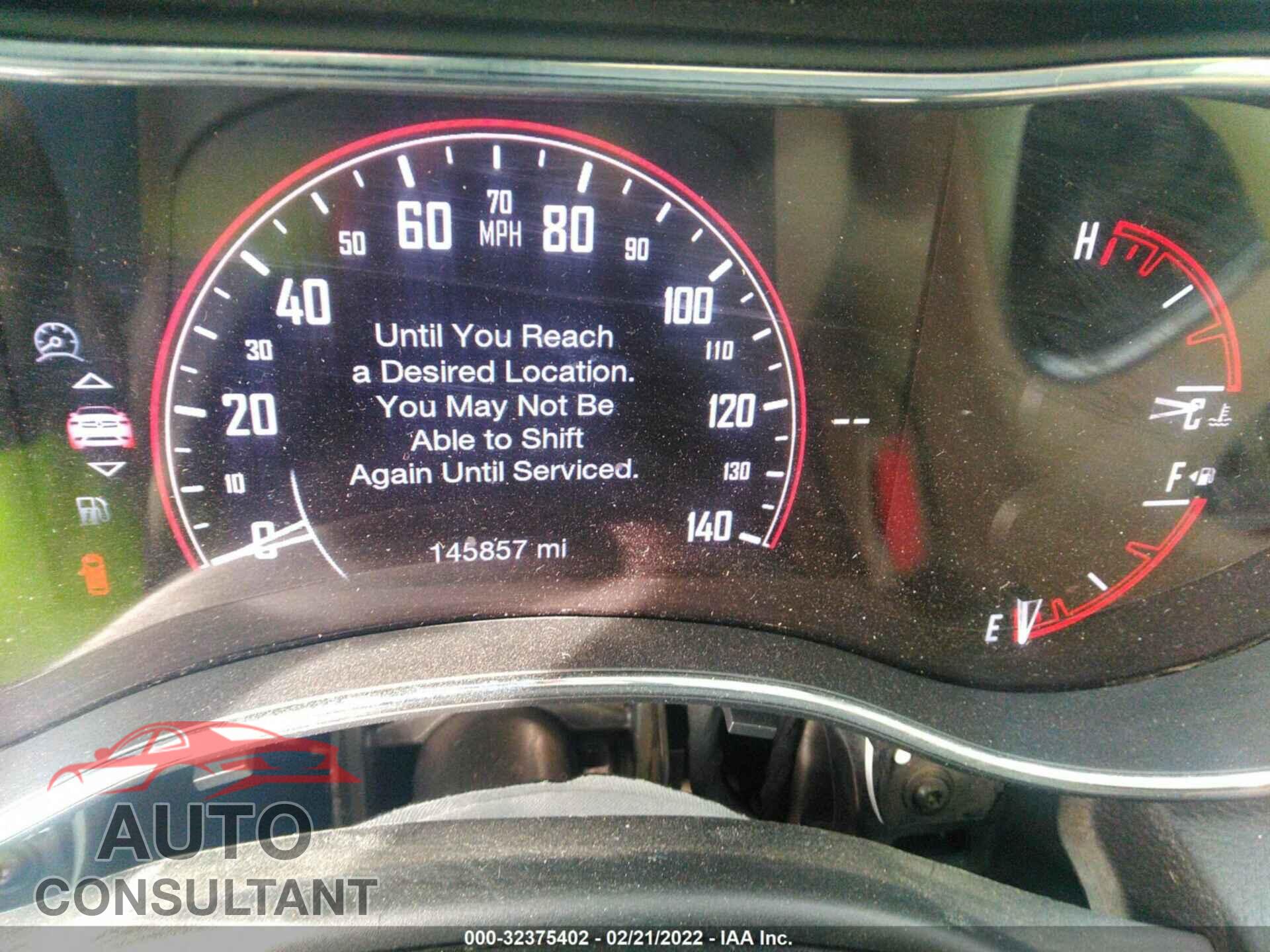 DODGE DURANGO 2016 - 1C4RDJDG1GC341456