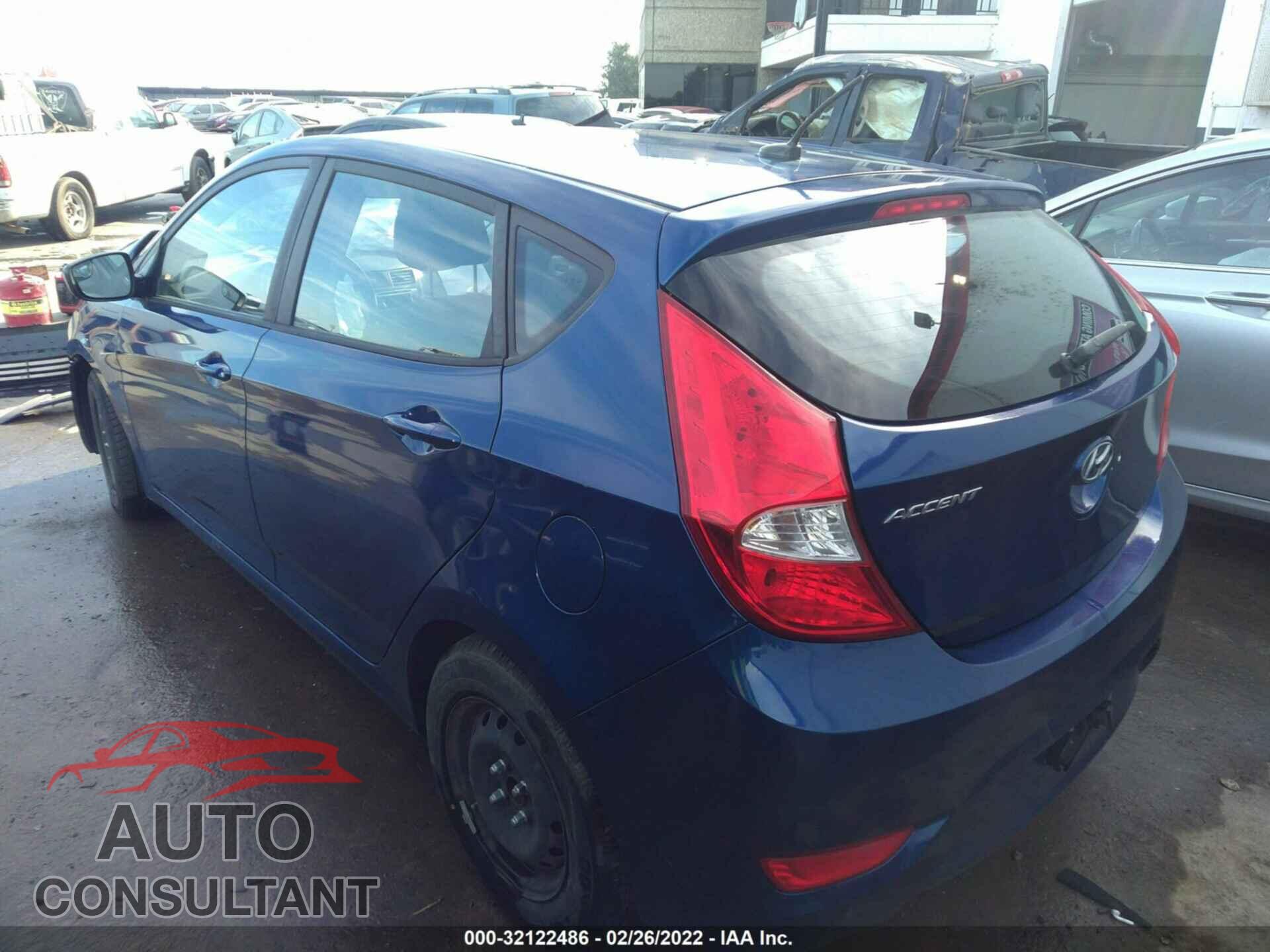 HYUNDAI ACCENT 2016 - KMHCT5AE4GU273629