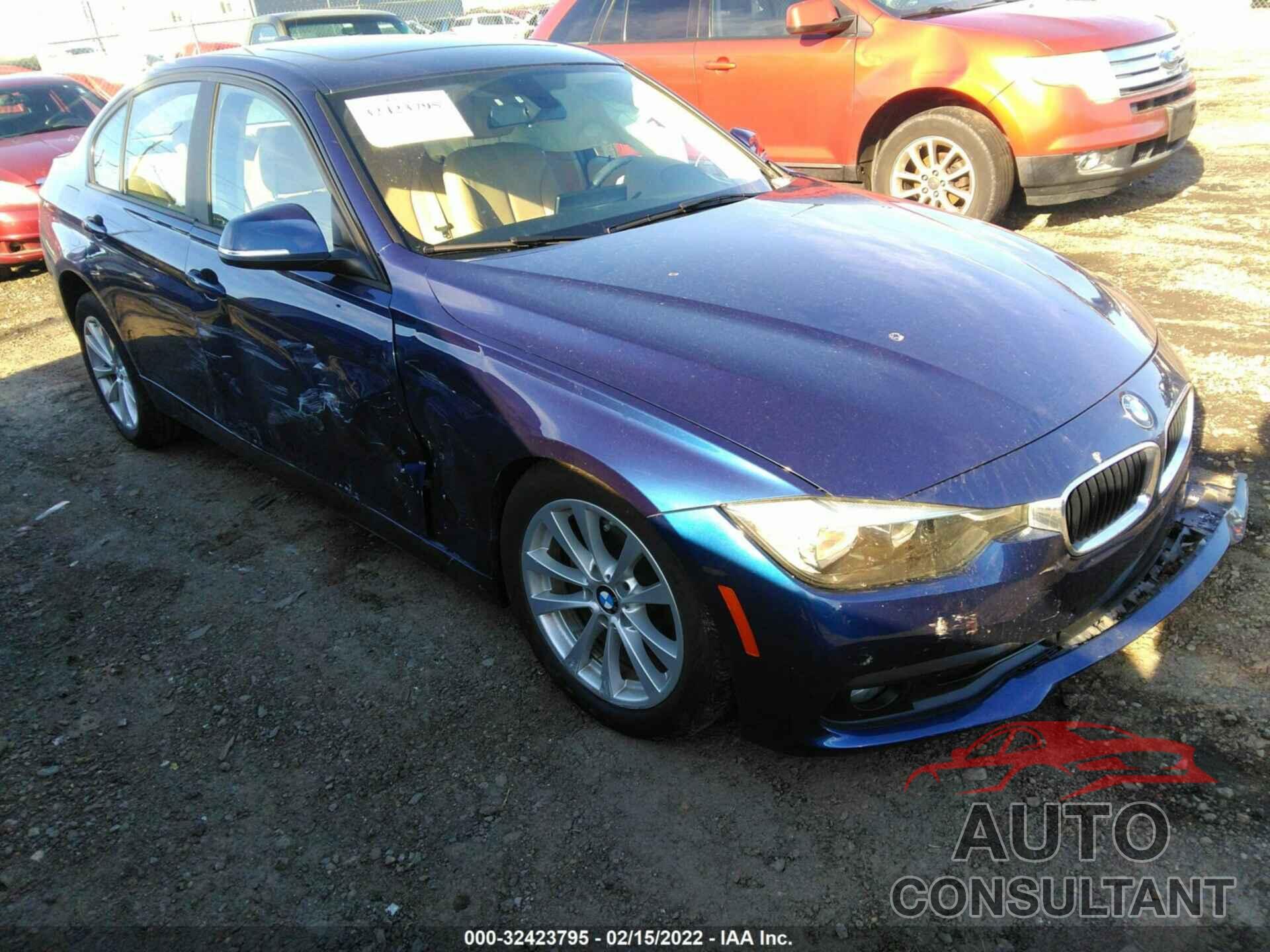 BMW 3 SERIES 2016 - WBA8E5G56GNU20021