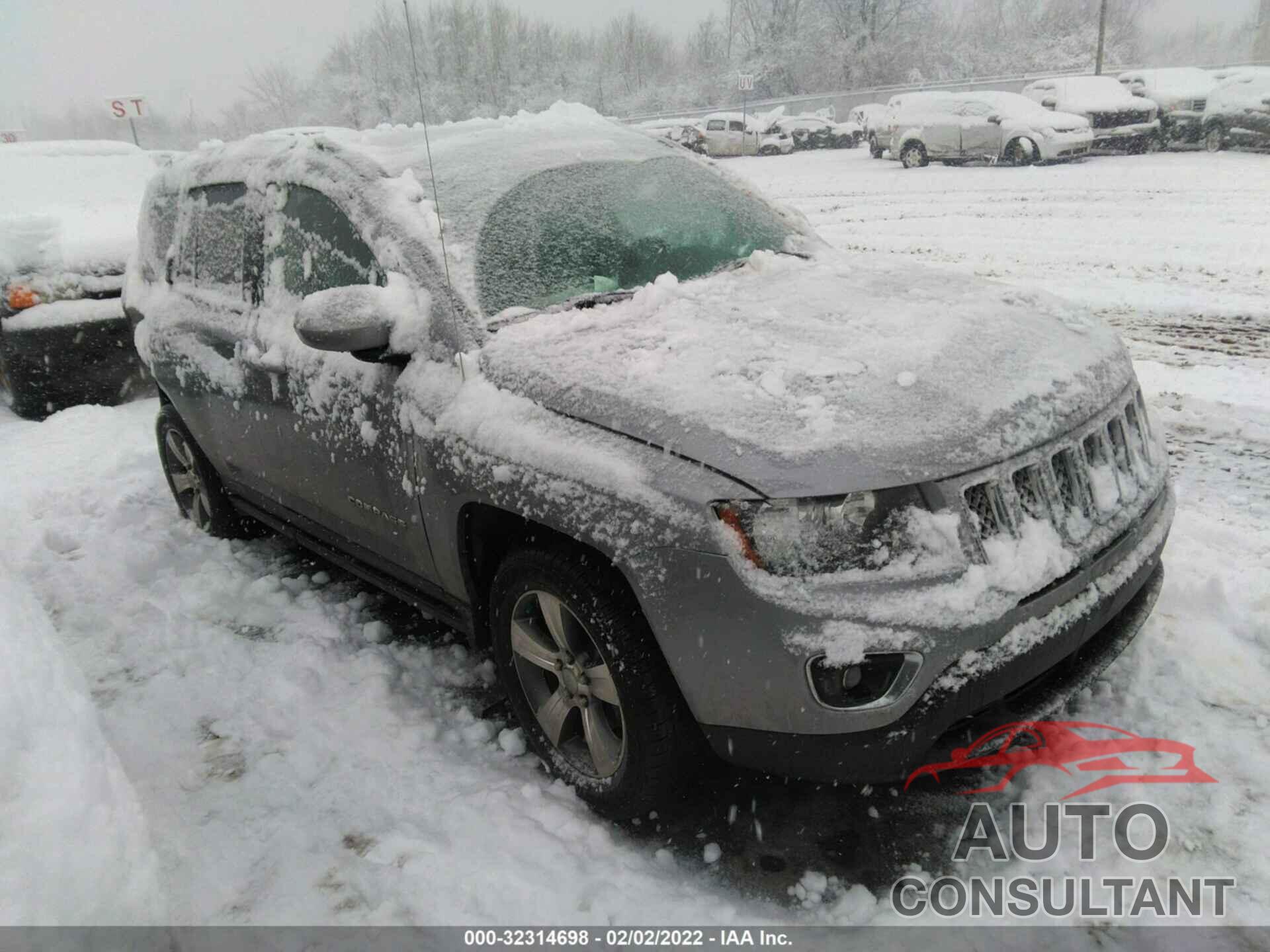 JEEP COMPASS 2017 - 1C4NJDEB2HD164777