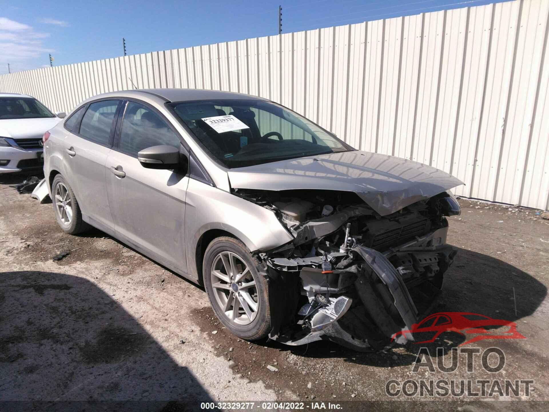 FORD FOCUS 2016 - 1FADP3F25GL373654