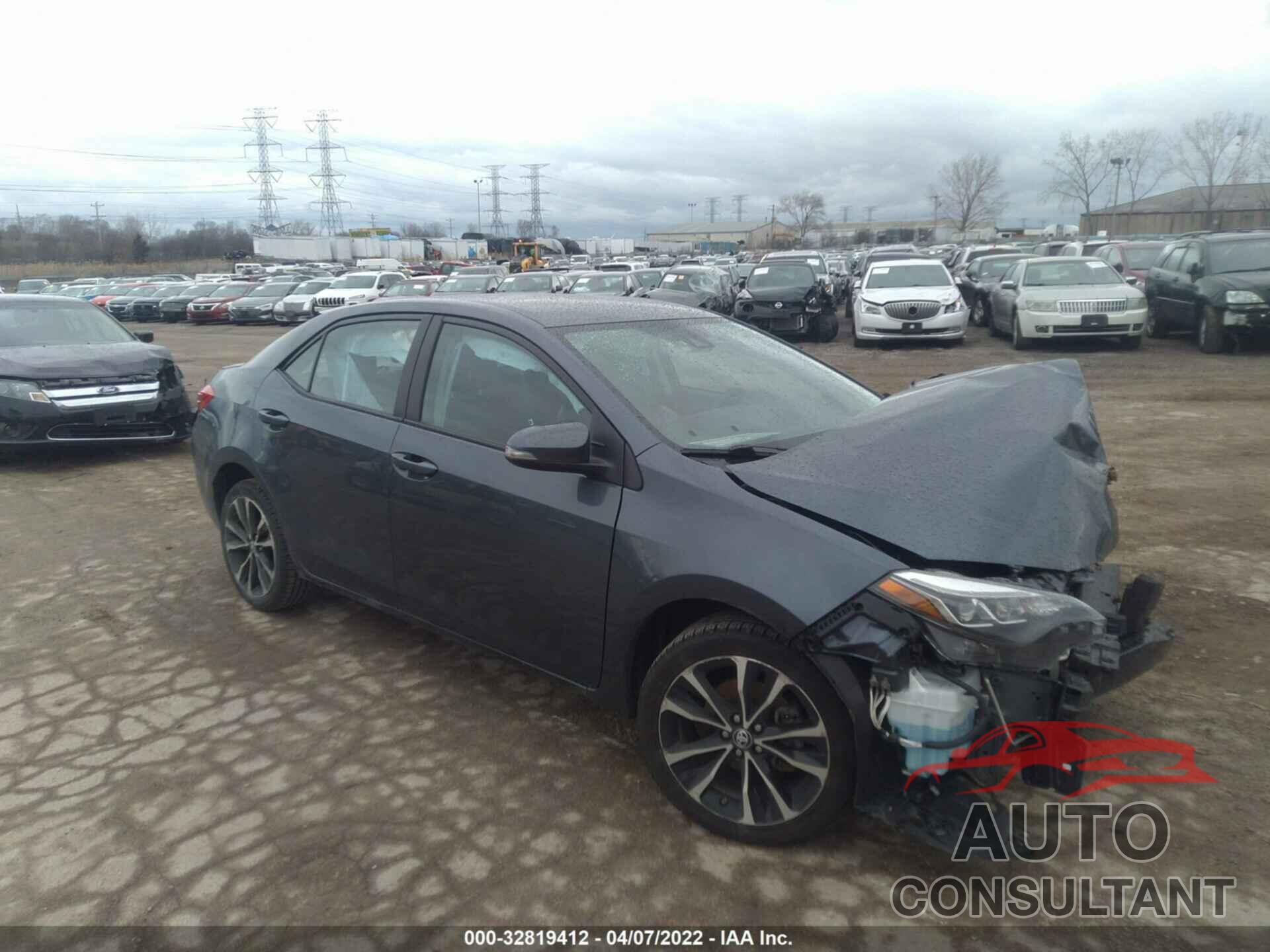TOYOTA COROLLA 2018 - 2T1BURHE0JC077749