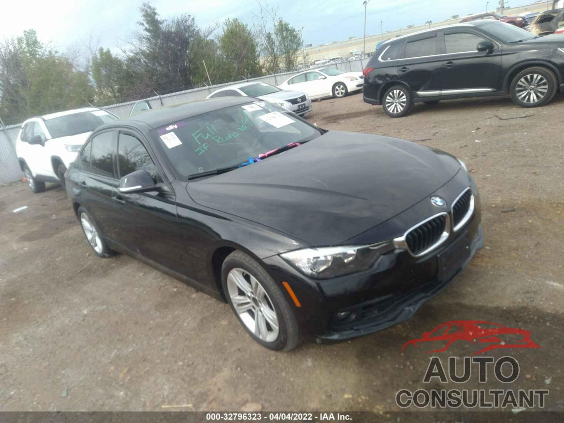 BMW 3 SERIES 2016 - WBA8E9C57GK645613