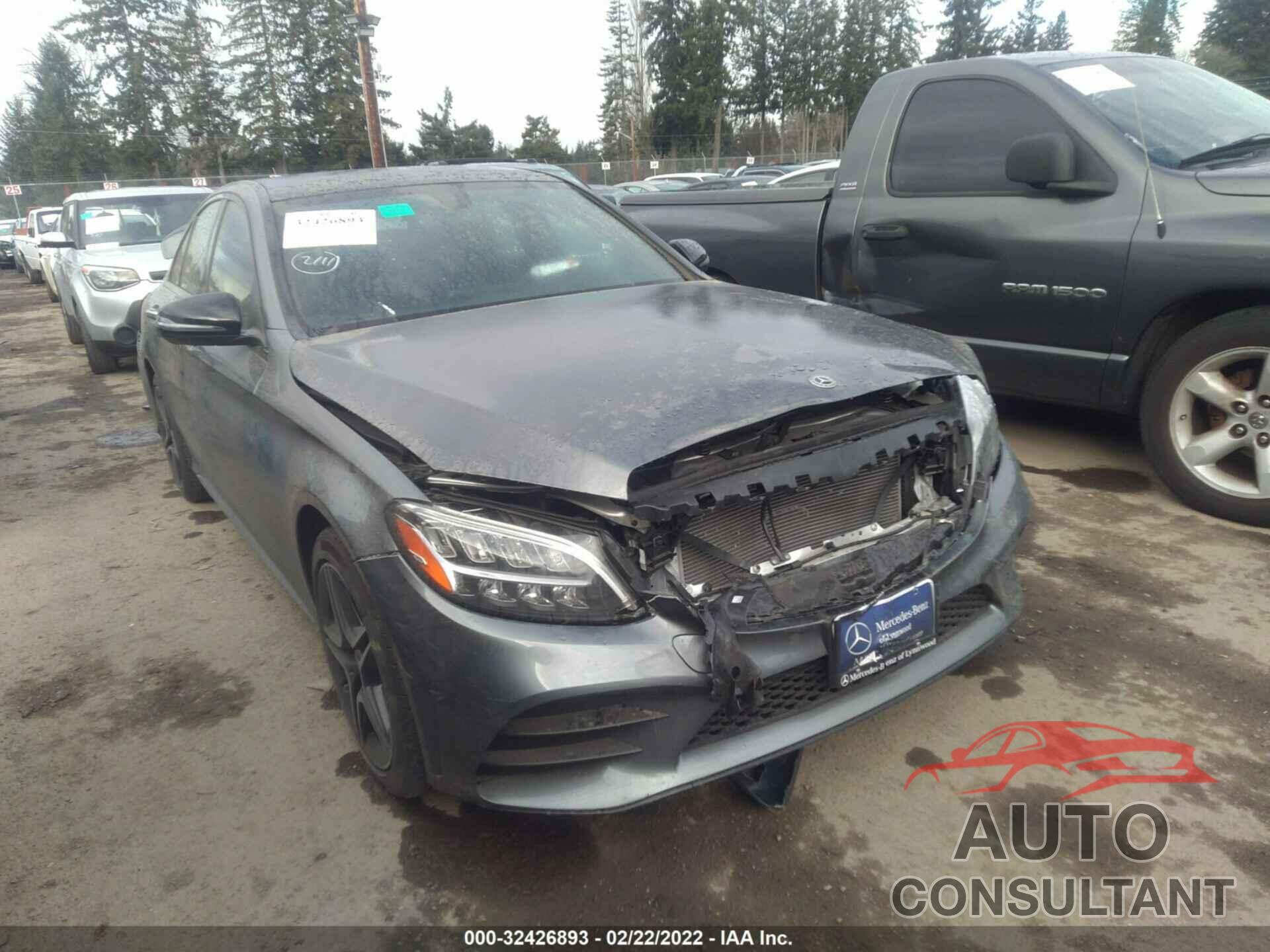 MERCEDES-BENZ C-CLASS 2020 - WDDWF8EB5LR556232