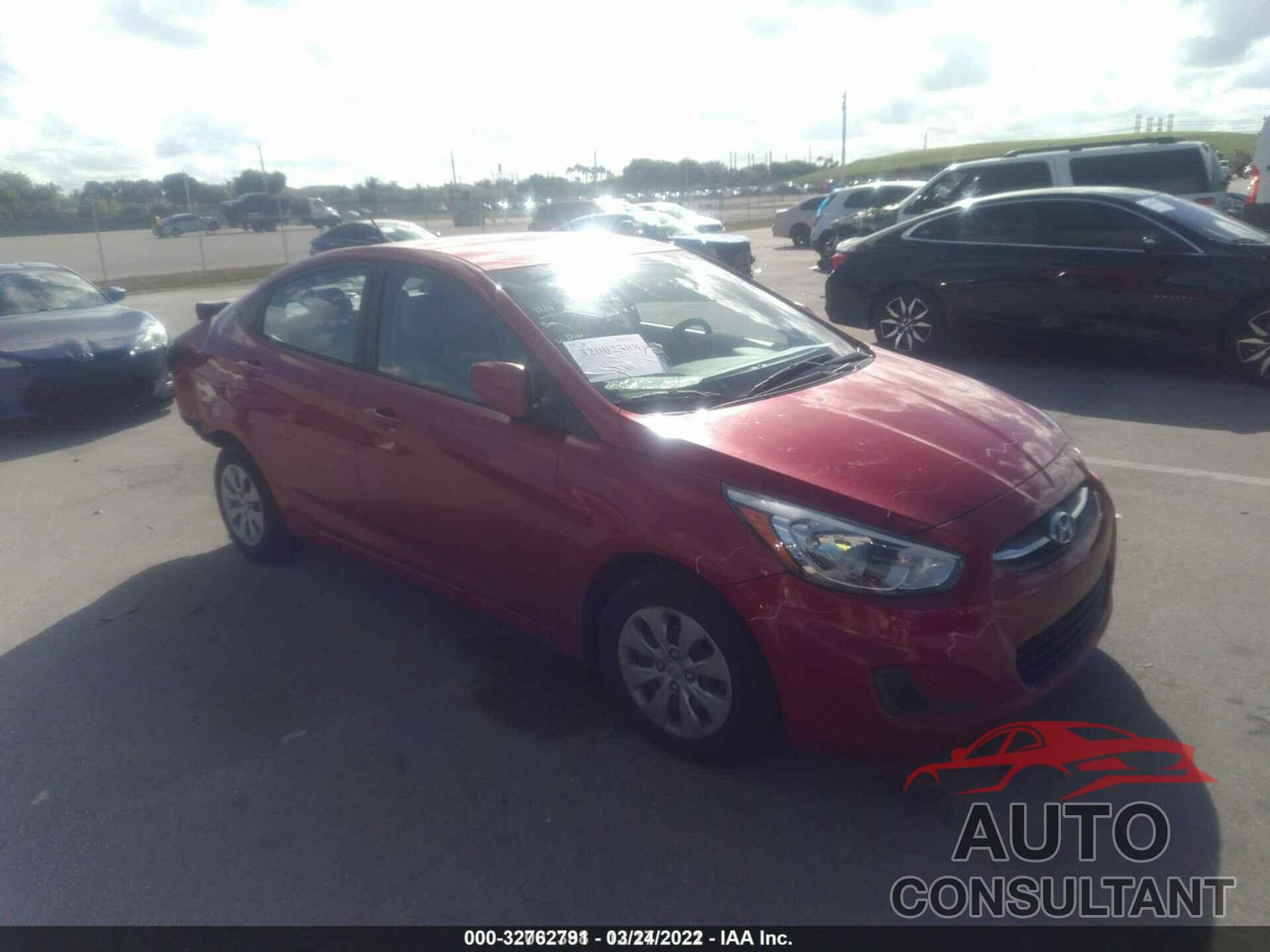 HYUNDAI ACCENT 2017 - KMHCT4AEXHU179623