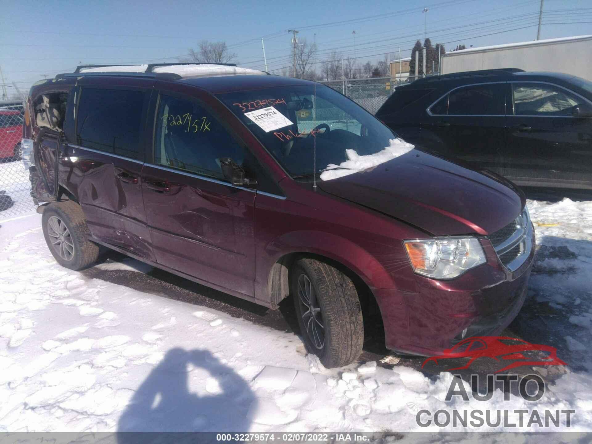 DODGE GRAND CARAVAN 2017 - 2C4RDGCG4HR828454