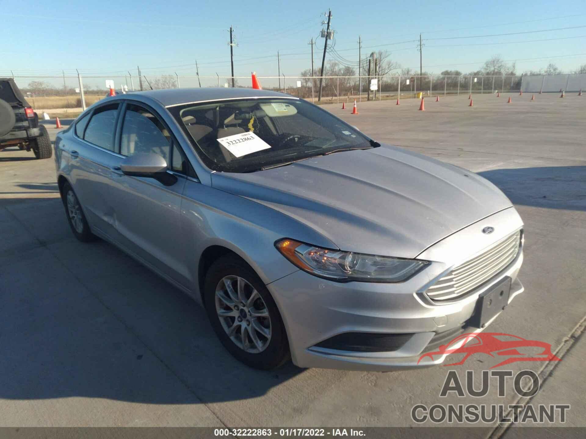 FORD FUSION 2017 - 3FA6P0G71HR140651