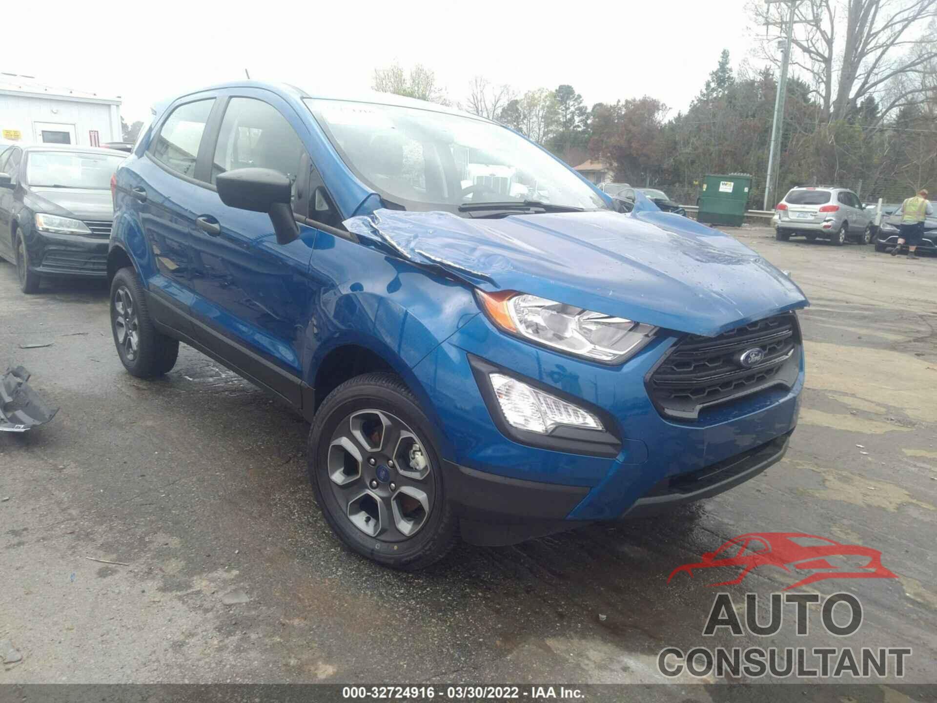 FORD ECOSPORT 2021 - MAJ6S3FL9MC450845