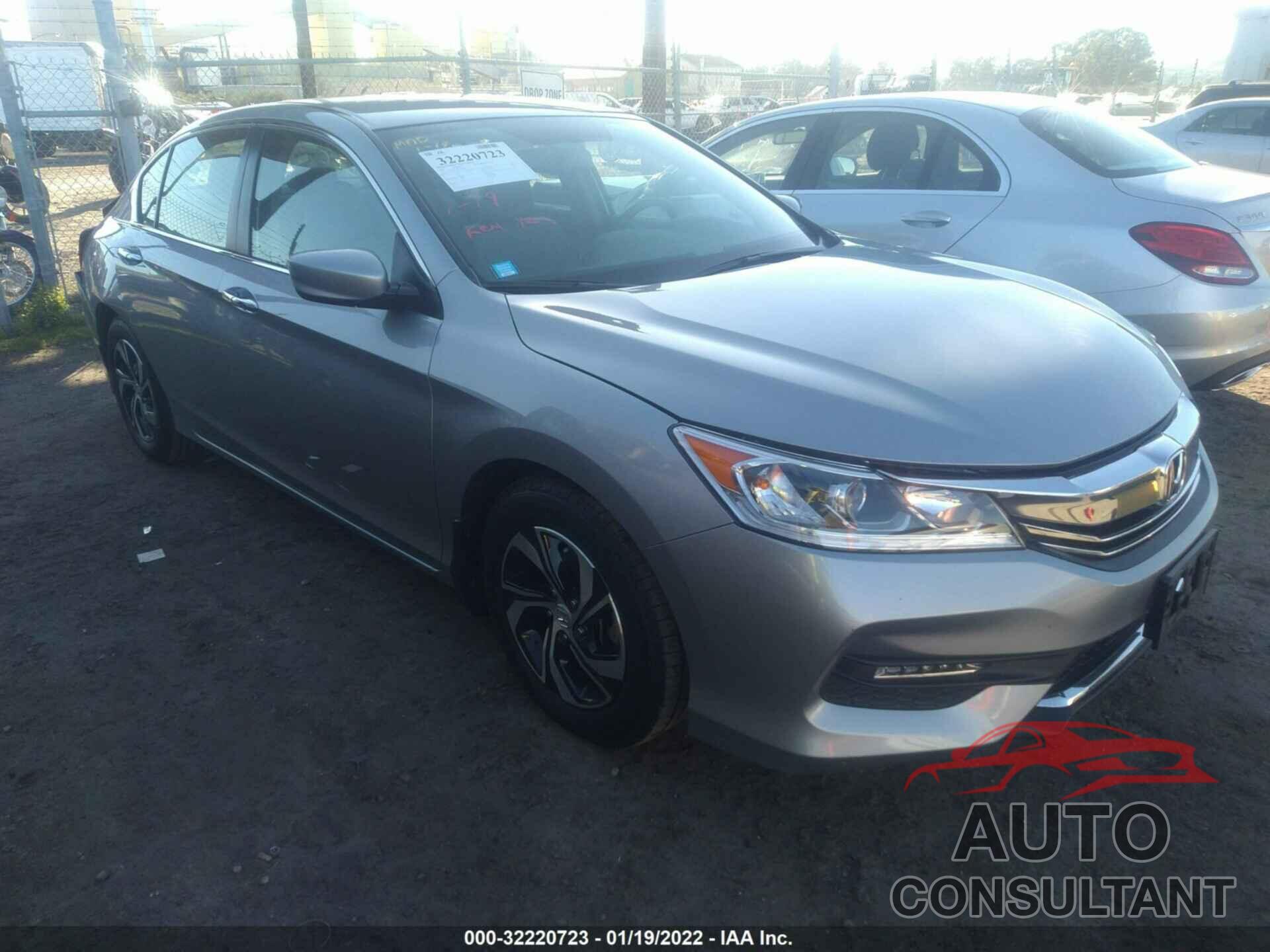 HONDA ACCORD SEDAN 2017 - 1HGCR2F35HA178090