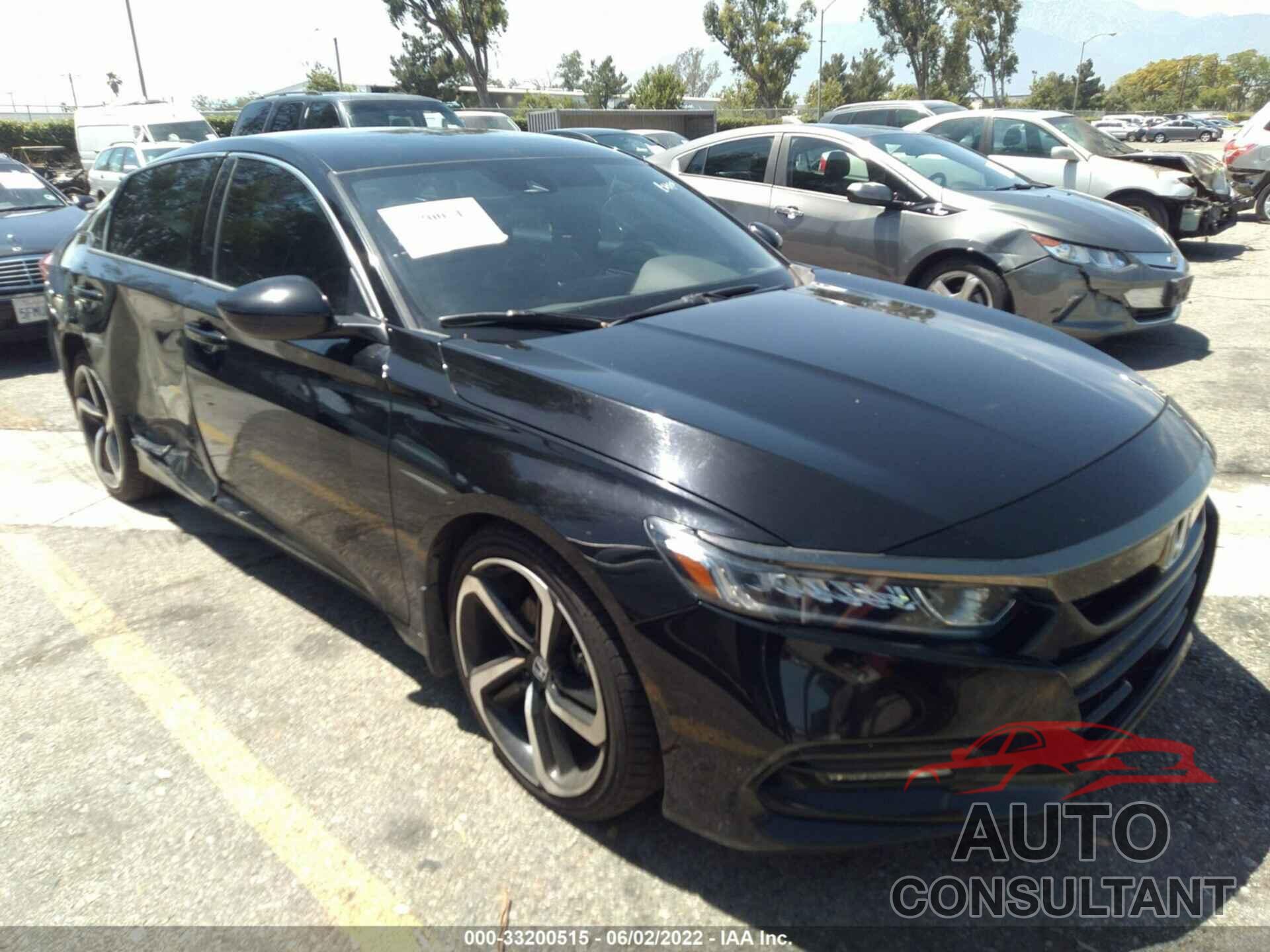 HONDA ACCORD SEDAN 2018 - 1HGCV1F39JA020458