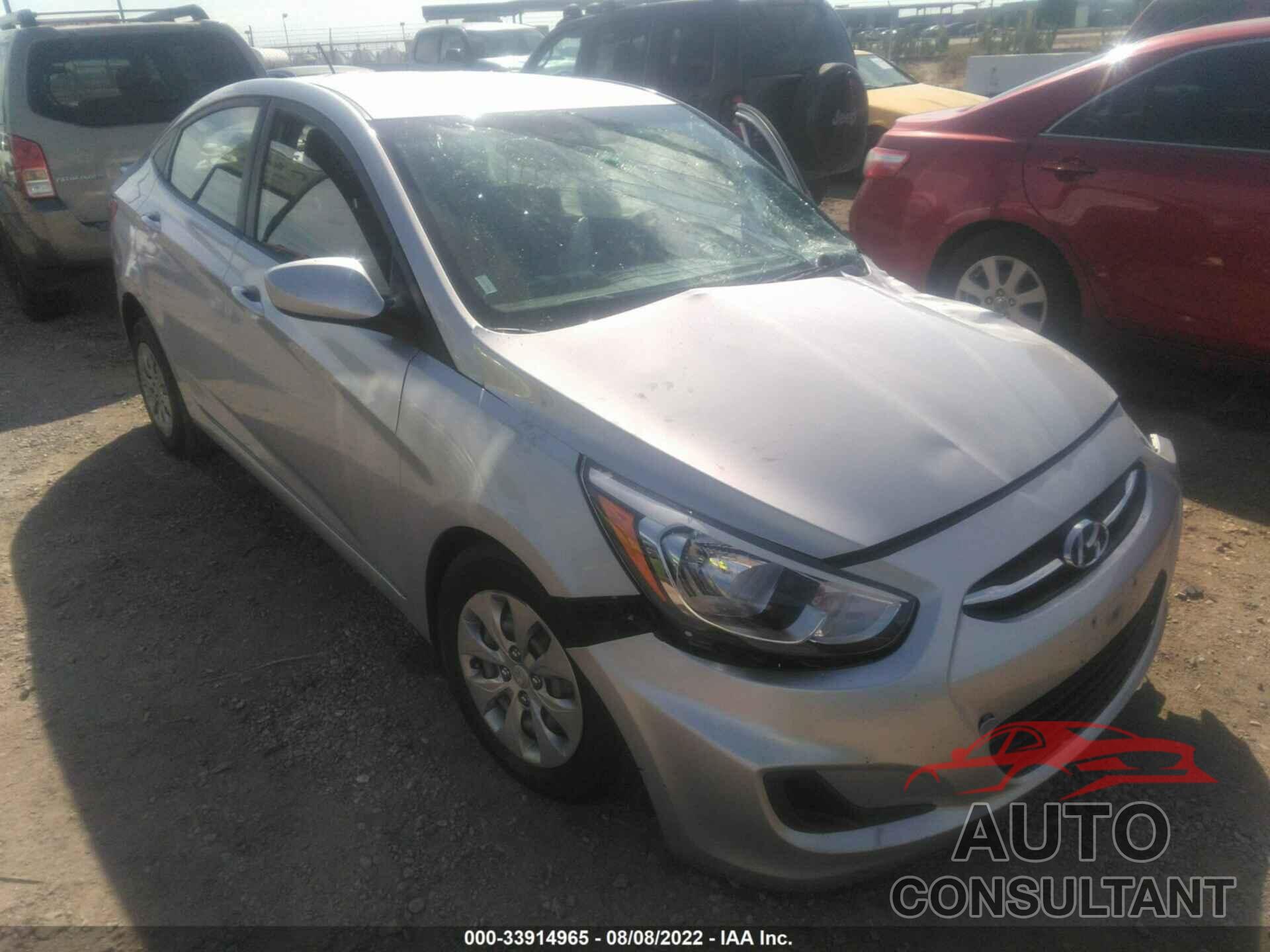 HYUNDAI ACCENT 2017 - KMHCT4AE3HU314828