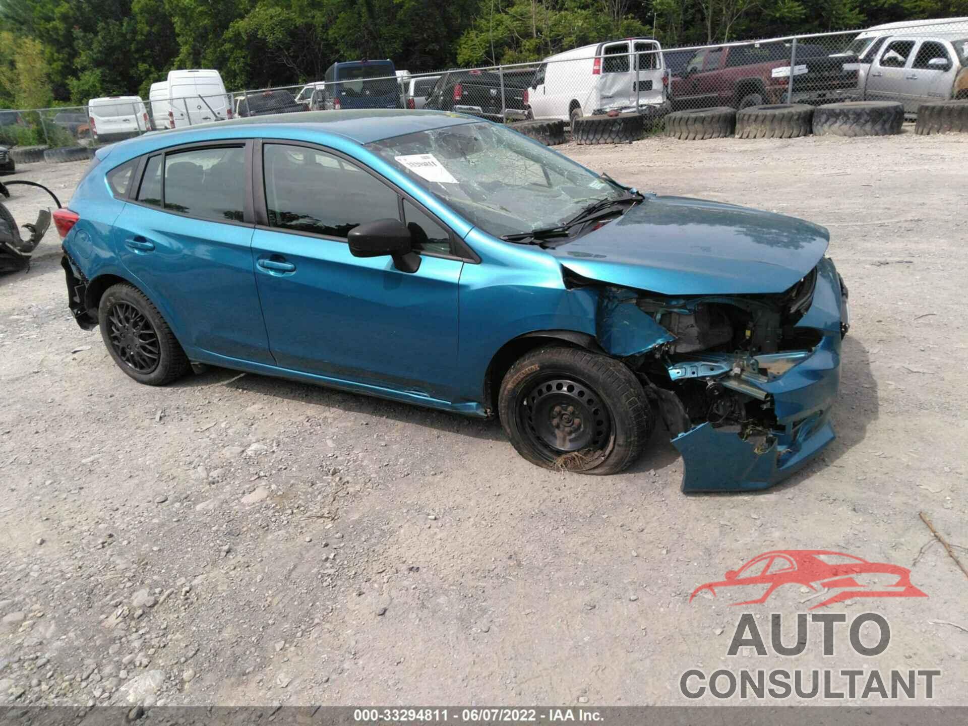 SUBARU IMPREZA 2017 - 4S3GTAA61H3709142