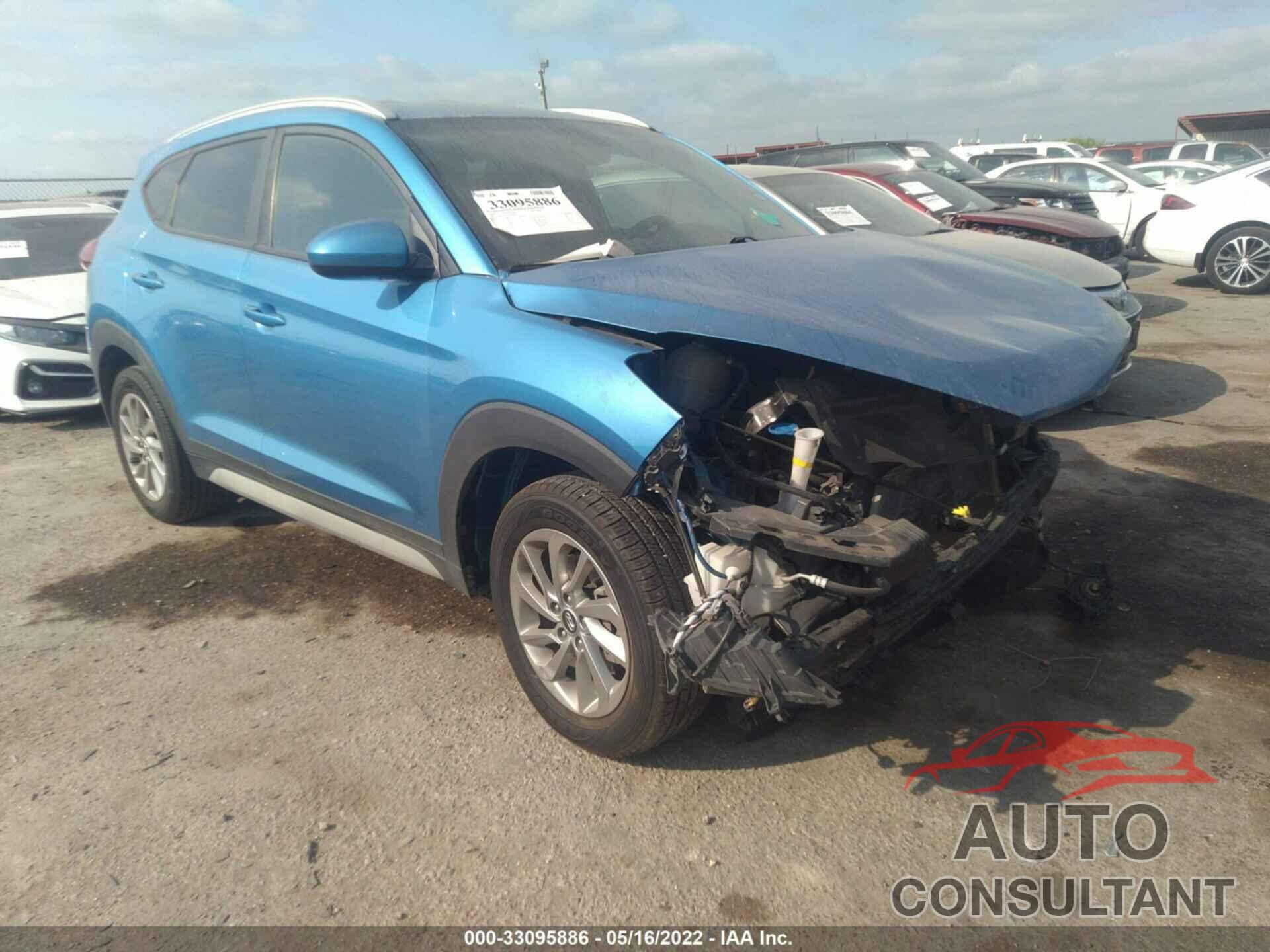 HYUNDAI TUCSON 2018 - KM8J33A47JU704006